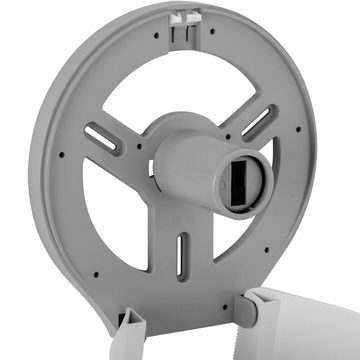 Physa Toilettenpapierhalter Toilettenpapierhalter Toilettenpapierspender Klopapier Weiß 260 mm