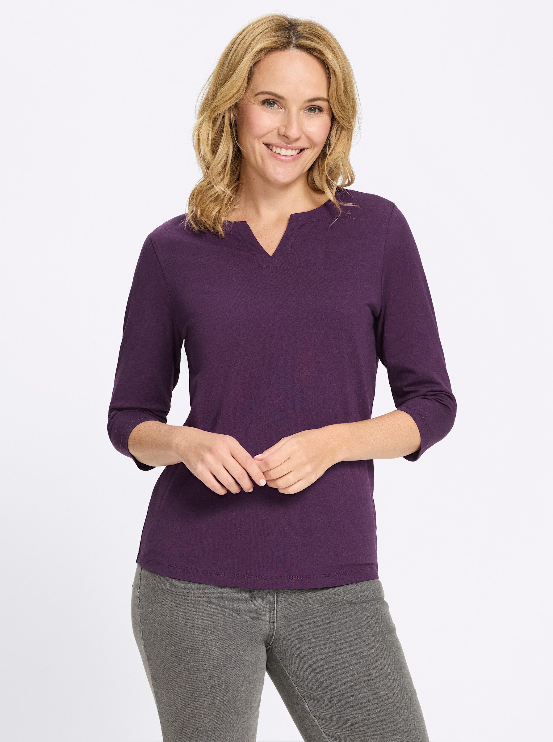 Sieh an! T-Shirt 3/4-Arm-Shirt 3/4-Arm