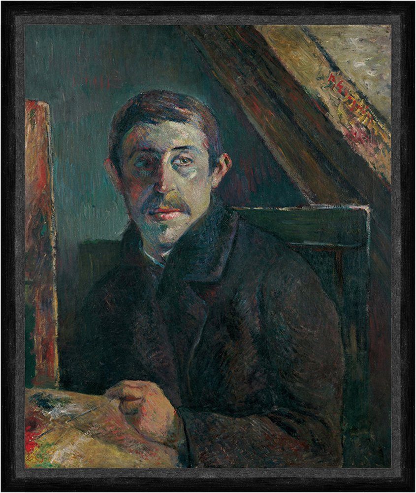 Kunstdruck Paul Gauguin Paul Gauguin Künstler Maler Mann Dachstuhl