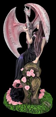 Figuren Shop GmbH Fantasy-Figur Anne Stokes Figur - Elegant Dragon - Fantasy magische Dekofigur Drache