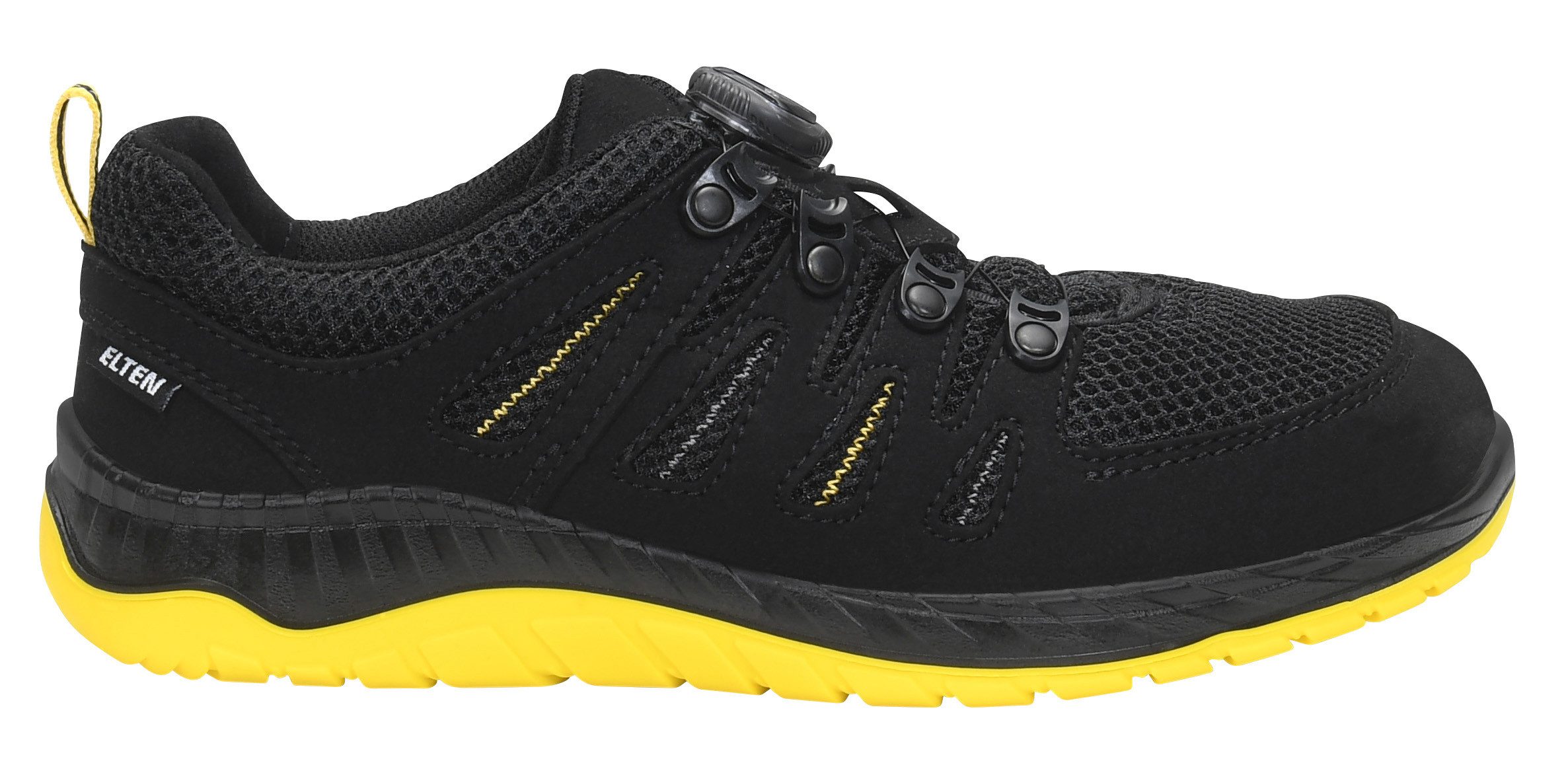 ELTEN MADDOX BOA® black-yellow Low ESD O1 Sicherheitsschuh (Schuhkarton, Paar)