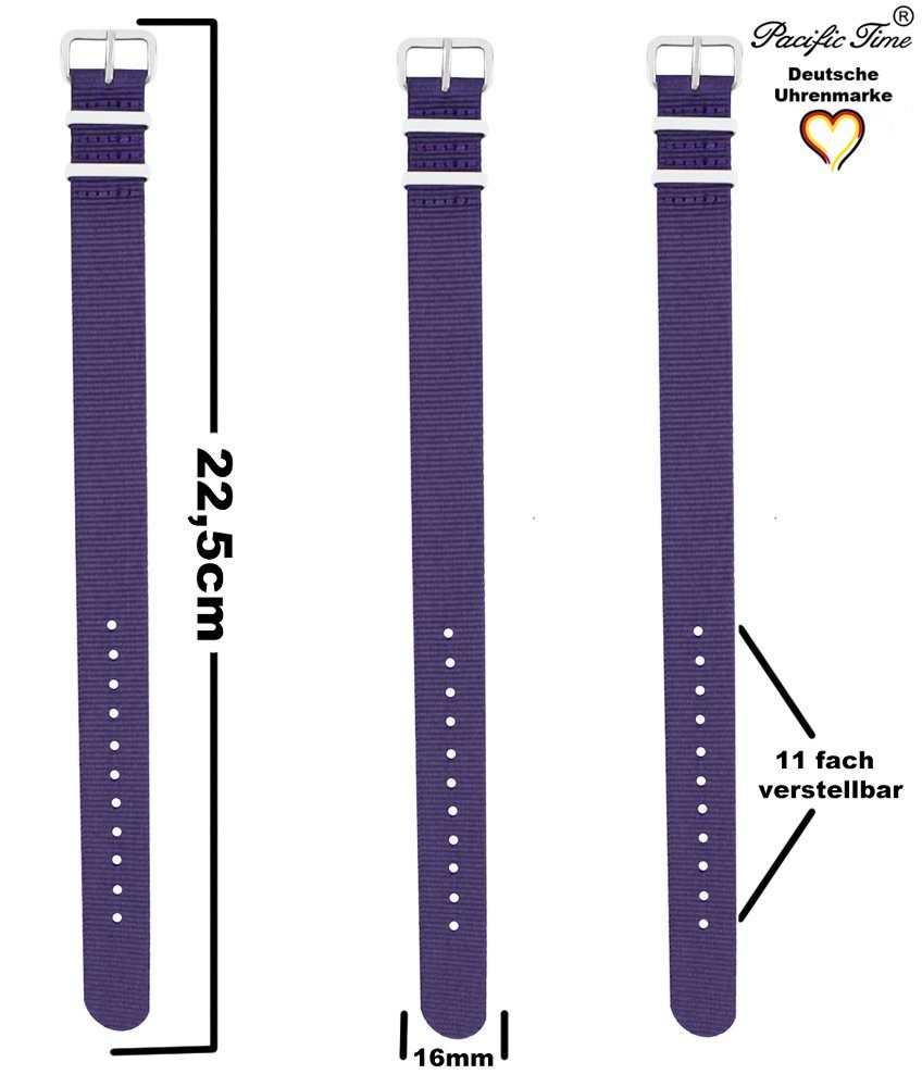 Pacific Time Quarzuhr Kinder Armbanduhr und Design Wechselarmband, Mix rot Versand Traktor - Gratis violett Match