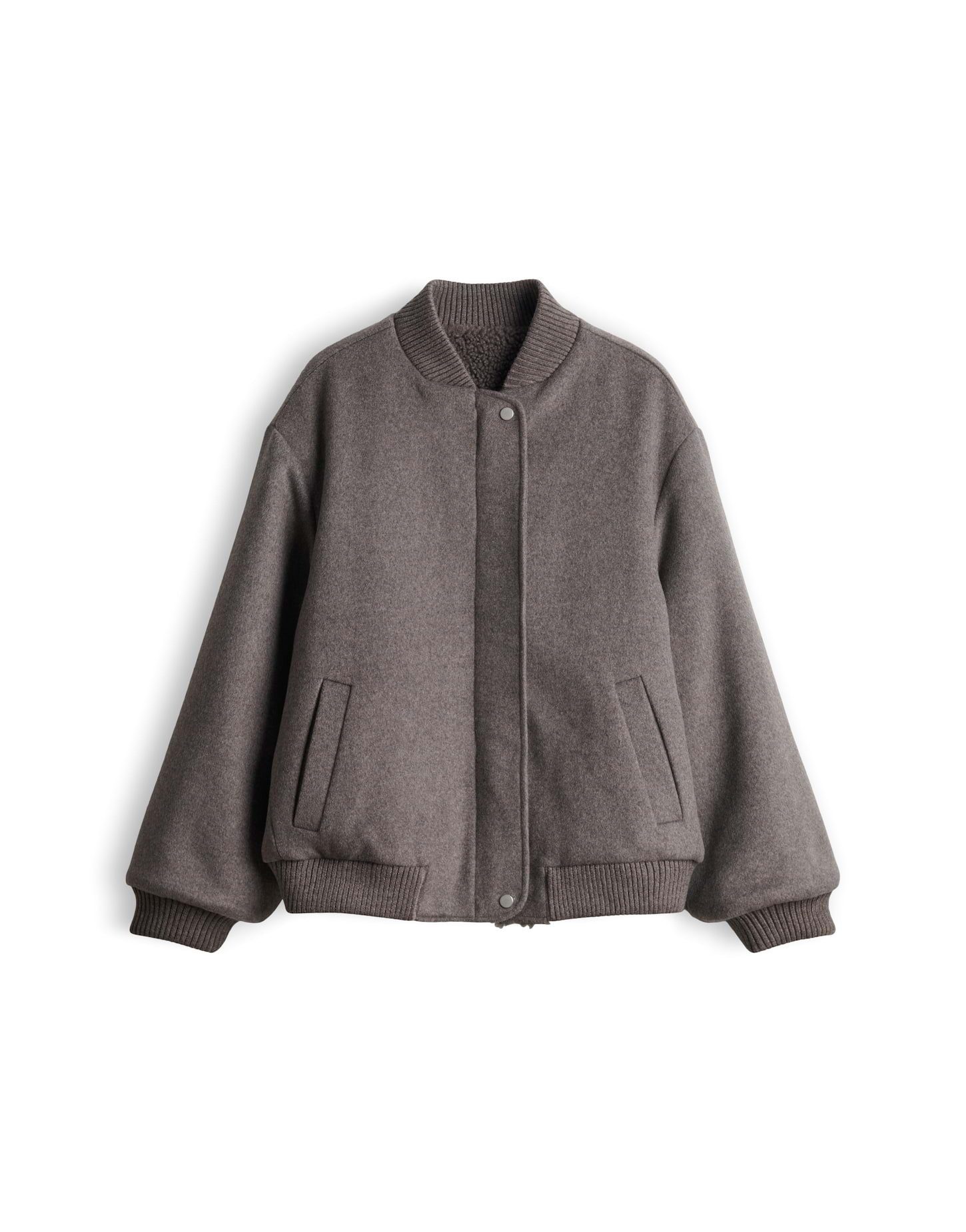 OPUS Winterjacke Huldara aus Wollgemisch mit wendbarer Funktion O-Silhouette mit wendbarer Optik und schrägen Paspeltaschen – Bild 2 von 5