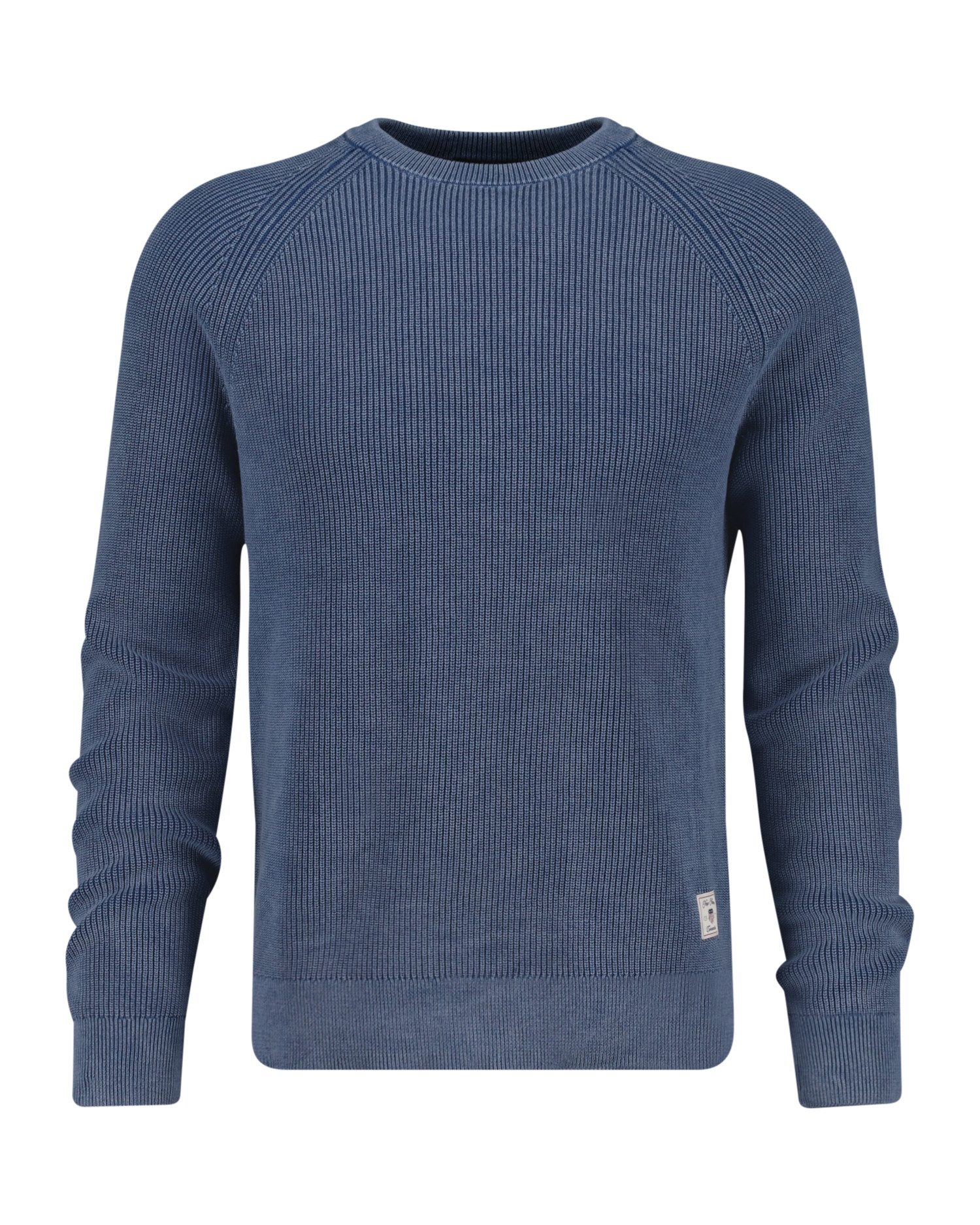 Rundhalspullover WASHED RIB C-NECK