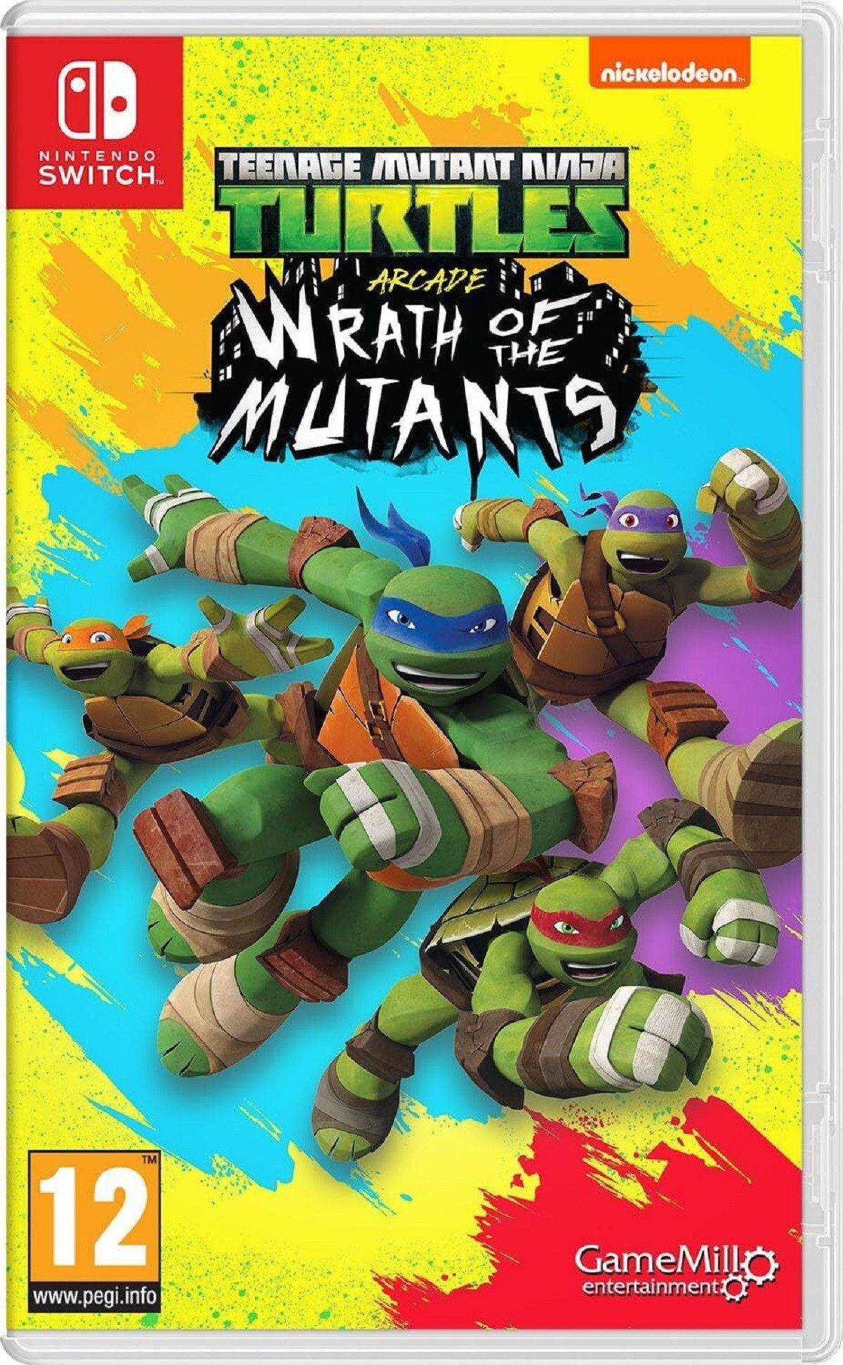 Teenage Mutant Ninja Turtles Arcade: Wrath of the Mutants Nintendo Switch, Enthält nur Downloadcode