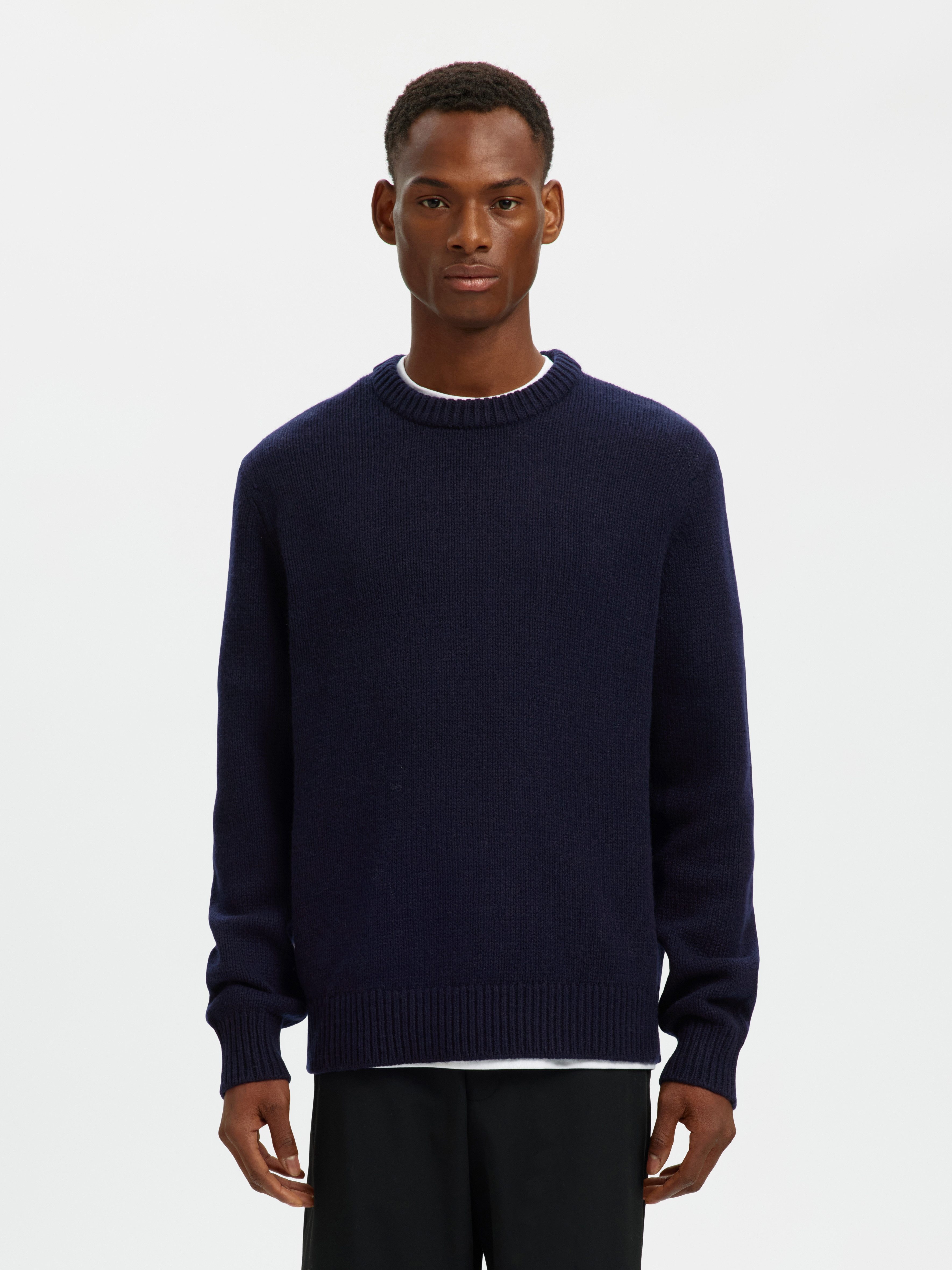 Rundhalspullover SLHCODY LS KNIT RELAXED CREW NECK NOOS