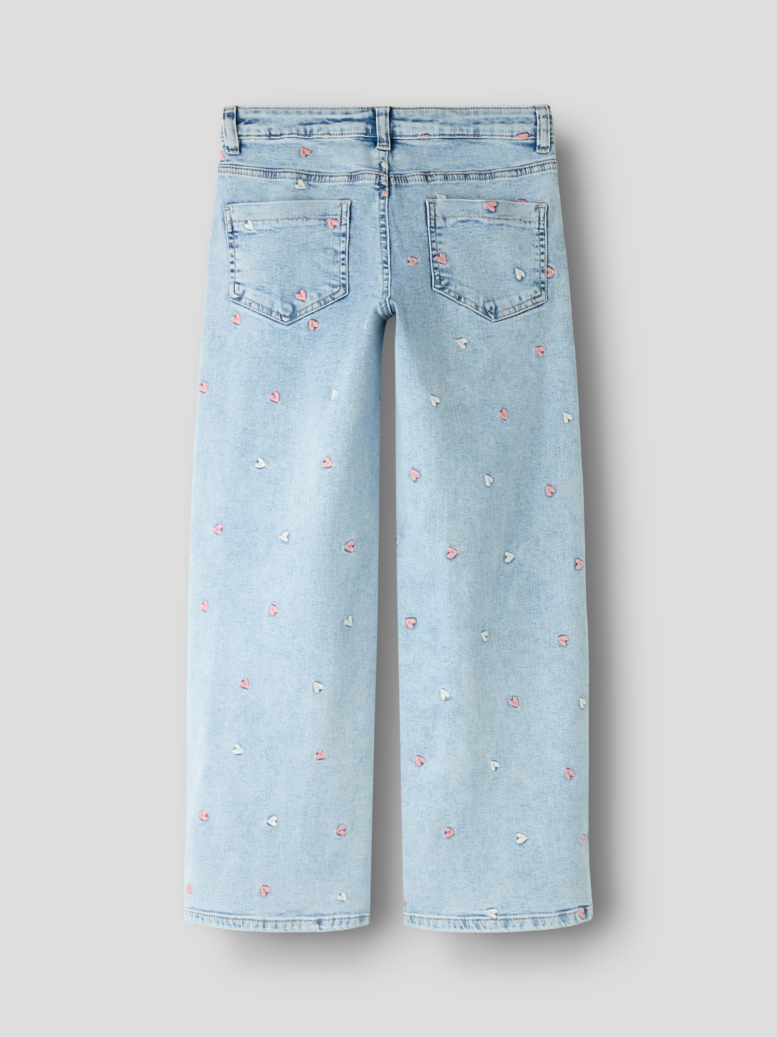 Name It Weite Jeans NKFROSE WIDE EMB JEANS 2010-FR NOOS allover bestickt
