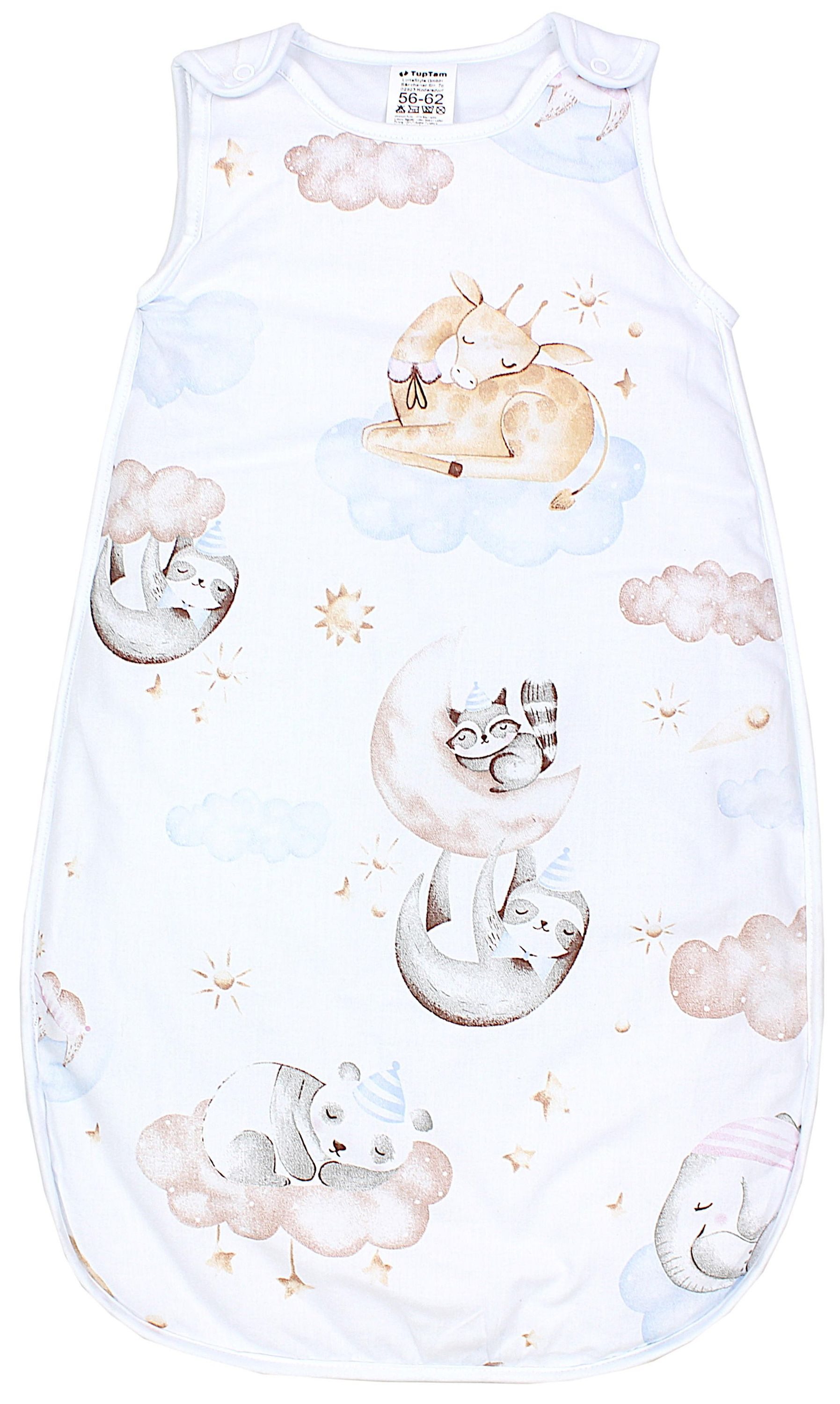 Babyschlafsack 2.5 TOG Seitlicher Reißverschluss Ärmellos