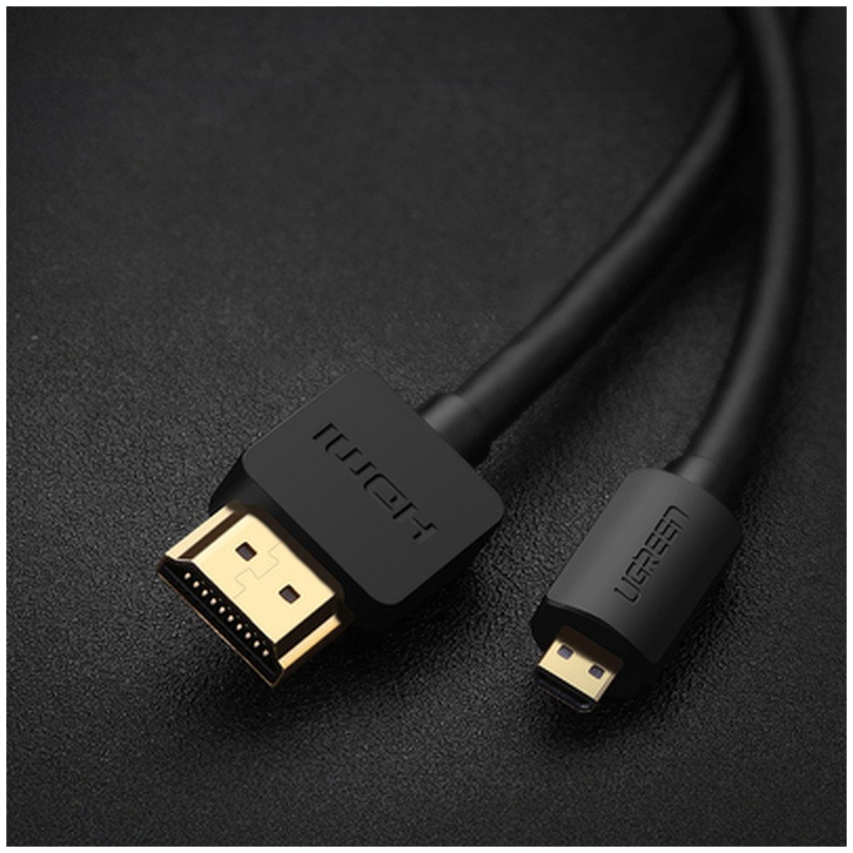 UGREEN Ugreen HD127 Micro HDMI HDMI 2.0 4K 60Hz Kabel 1 m Audio-Adapter