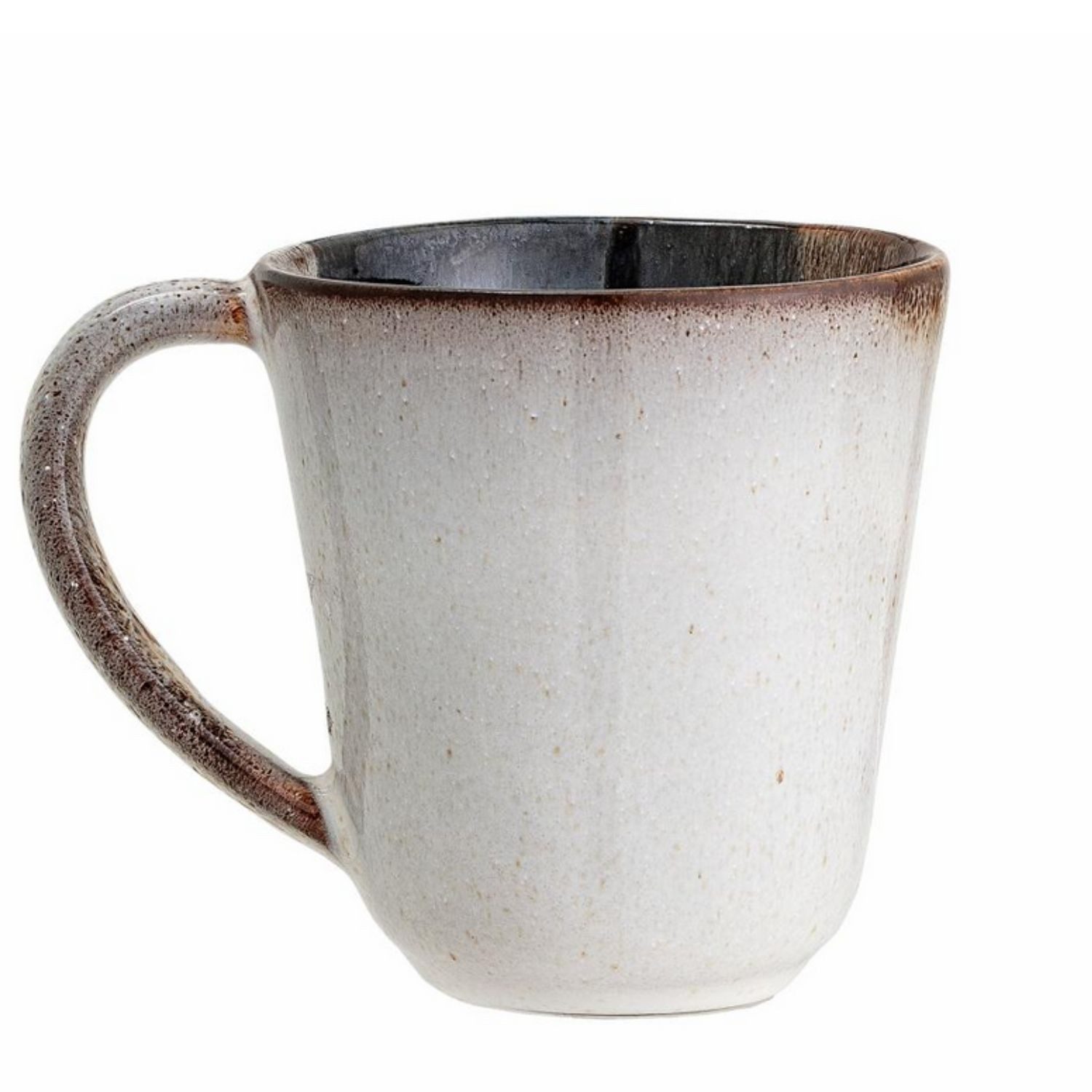 Bloomingville Tasse Jules, Steingut, Farbe: Grau, Höhe: 11cm