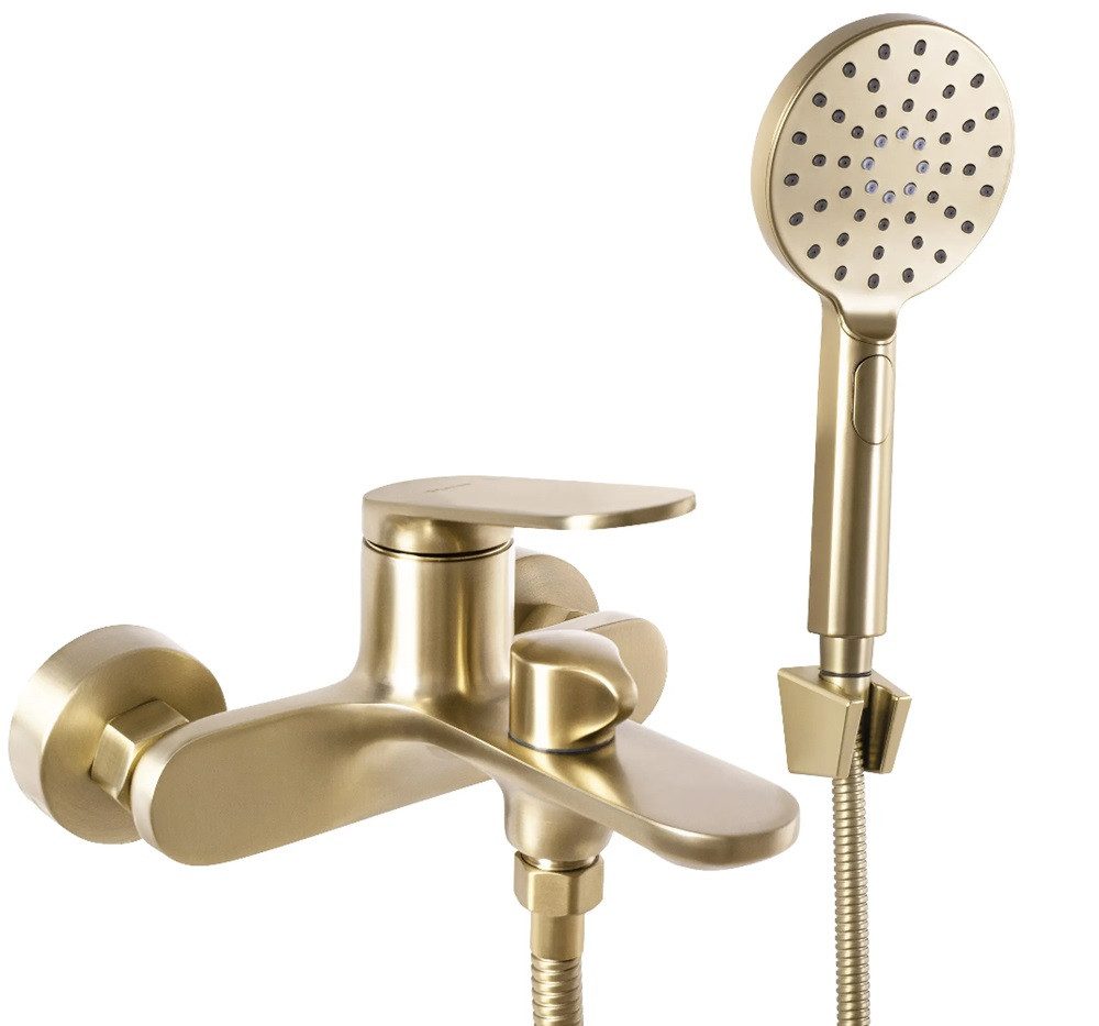 wohnwerk.idee Wannenarmatur Badewannenarmatur Wasserhahn Badewanne Gold günstig online kaufen