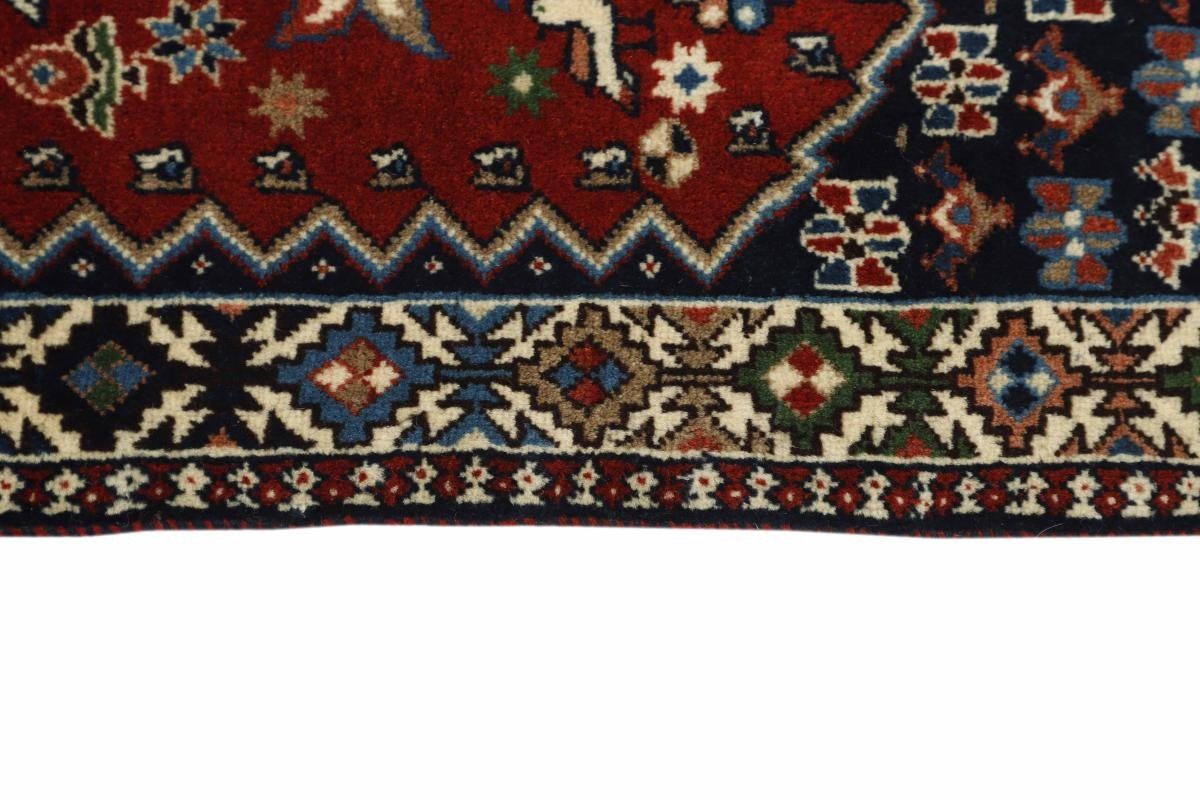 Orientteppich Perserteppich, 99x145 12 mm rechteckig, Höhe: Yalameh Trading, Nain / Handgeknüpfter Orientteppich