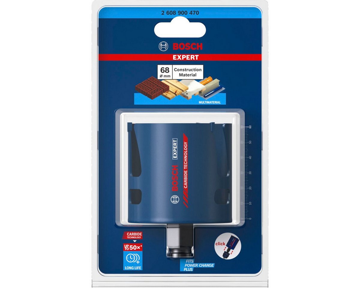 Thumbnail - BOSCH Kernbohrer EXPERT Lochsäge ConstructionMaterial 68mm