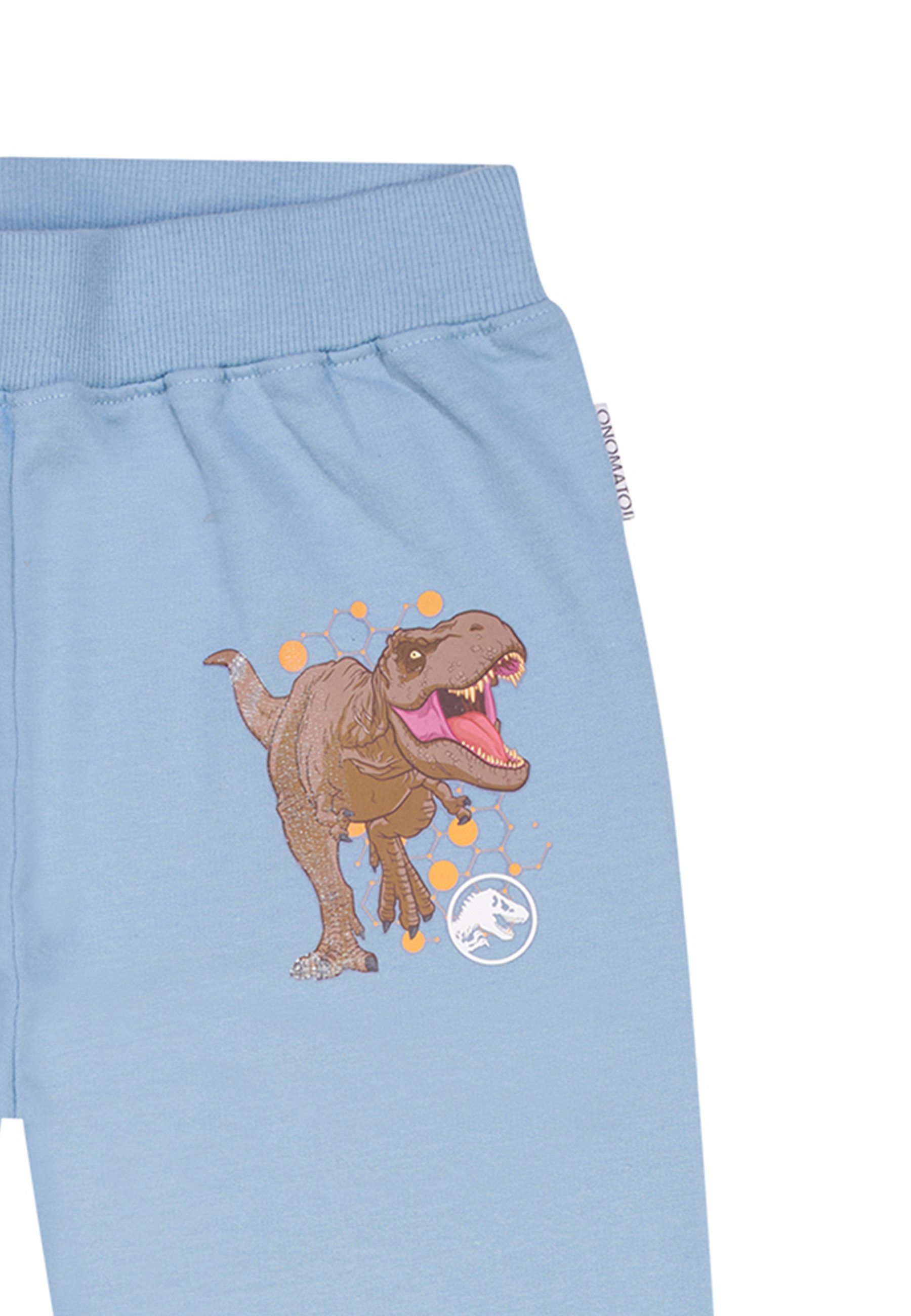 ONOMATO! Jogginghose Jurassic World T-Rex Kinder Jungen Trainingshose Freizeit Hose – Bild 3 von 3