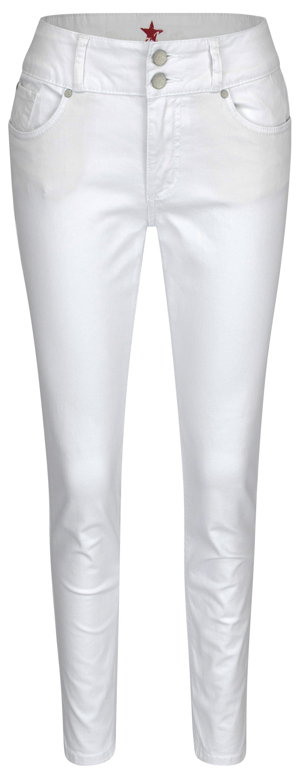 Buena Vista Stretch-Jeans BUENA VISTA TUMMYLESS white 888 B5664 502.032 - Stretch Twill