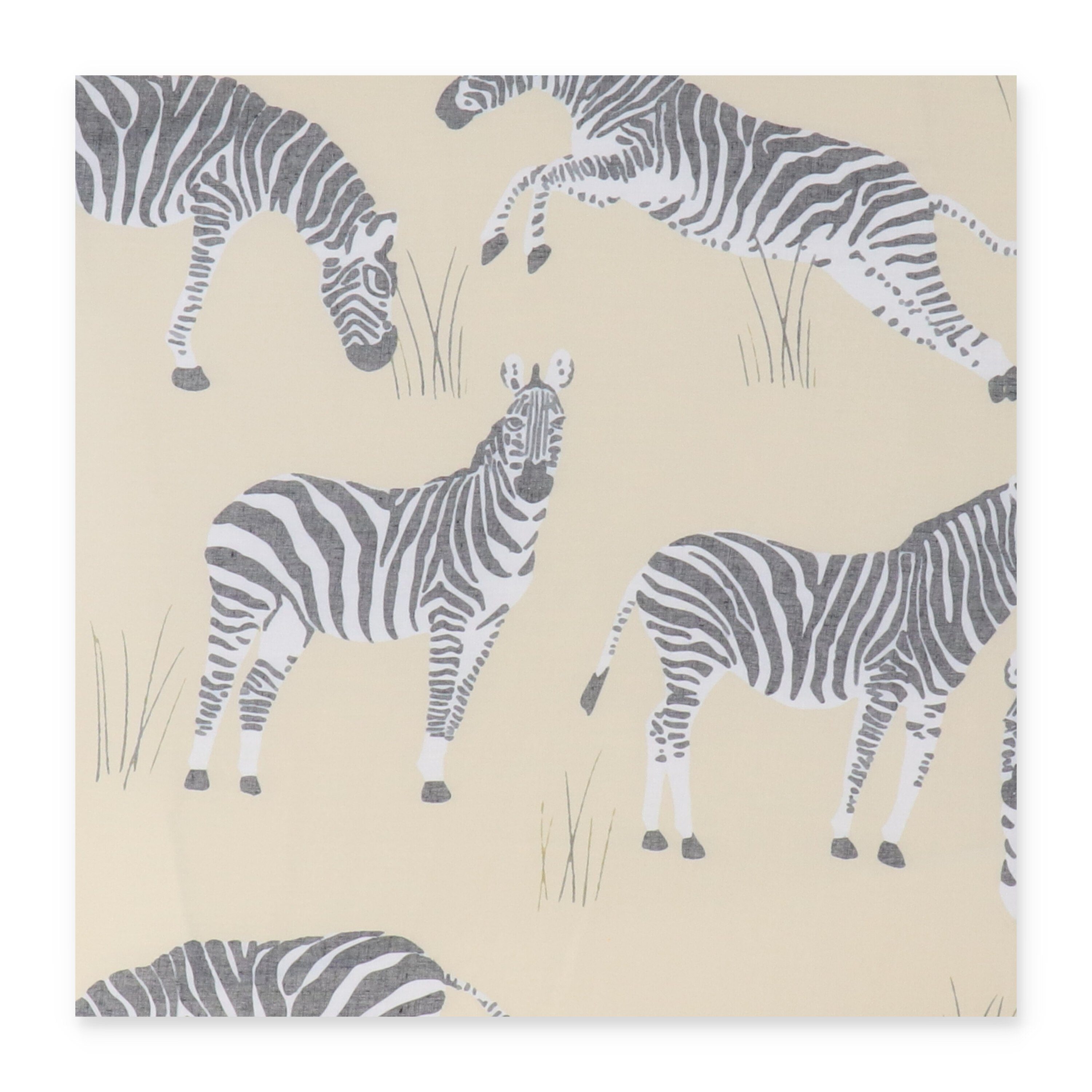 Zebra-Motiven beige mit halsüberkopf Schal, Accessoires luftiger Schal Modeschal