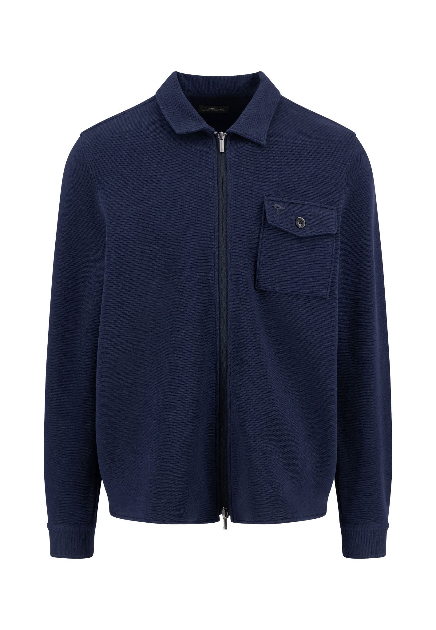FYNCH-HATTON Kurzjacke Materialmix aus Polyester, Baumwolle und Elasthan, n günstig online kaufen