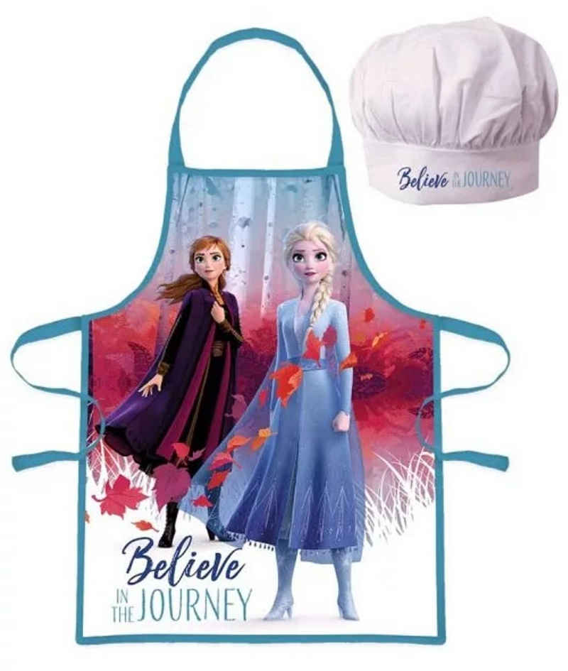 Disney Kochschürze Eiskönigin Elsa Frozen II Kinder Disney Kochen Mädchen Schule Backset