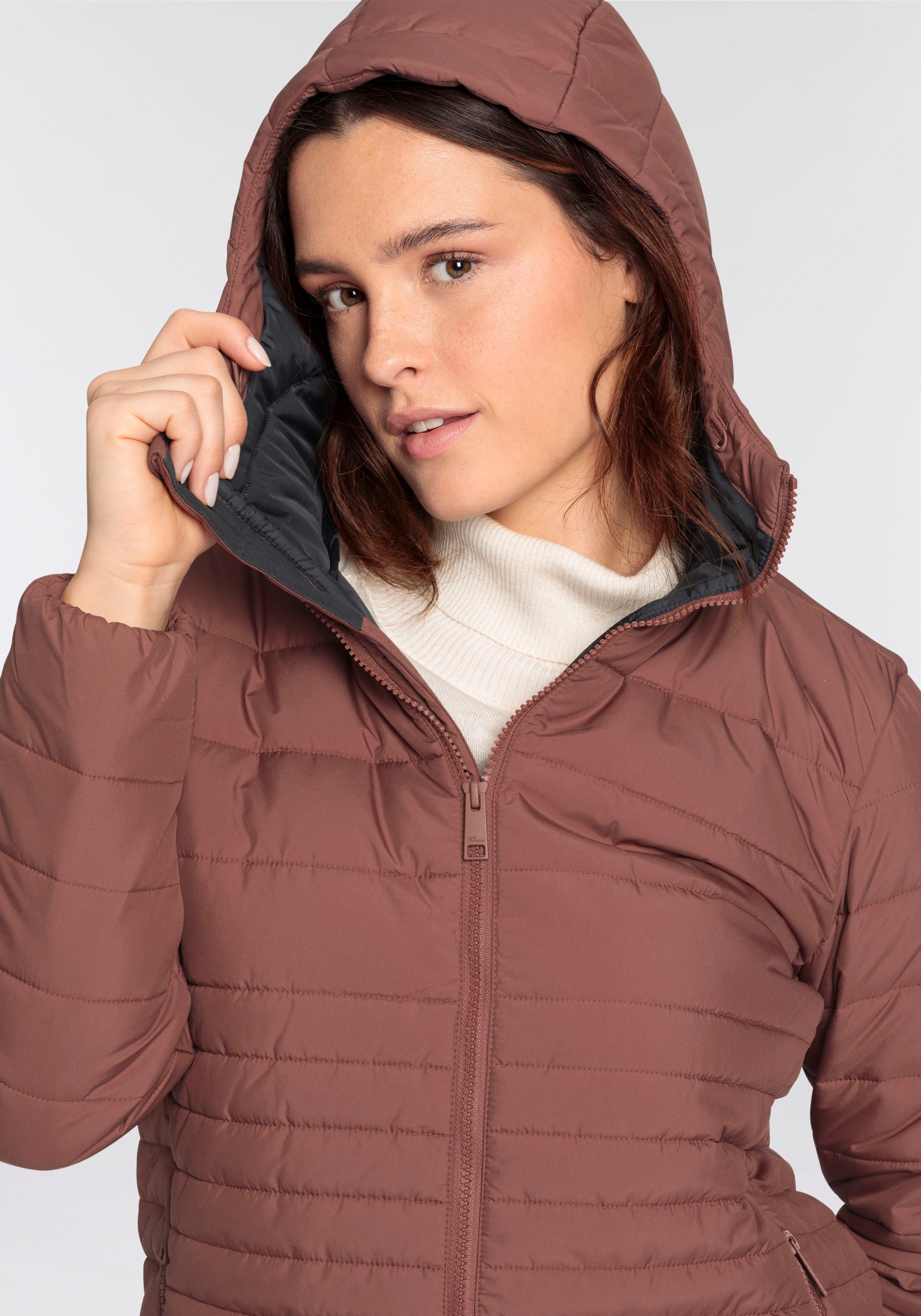 Jack Wolfskin Steppjacke LUBEENA Wärmend, winddicht, Übergangsjacke