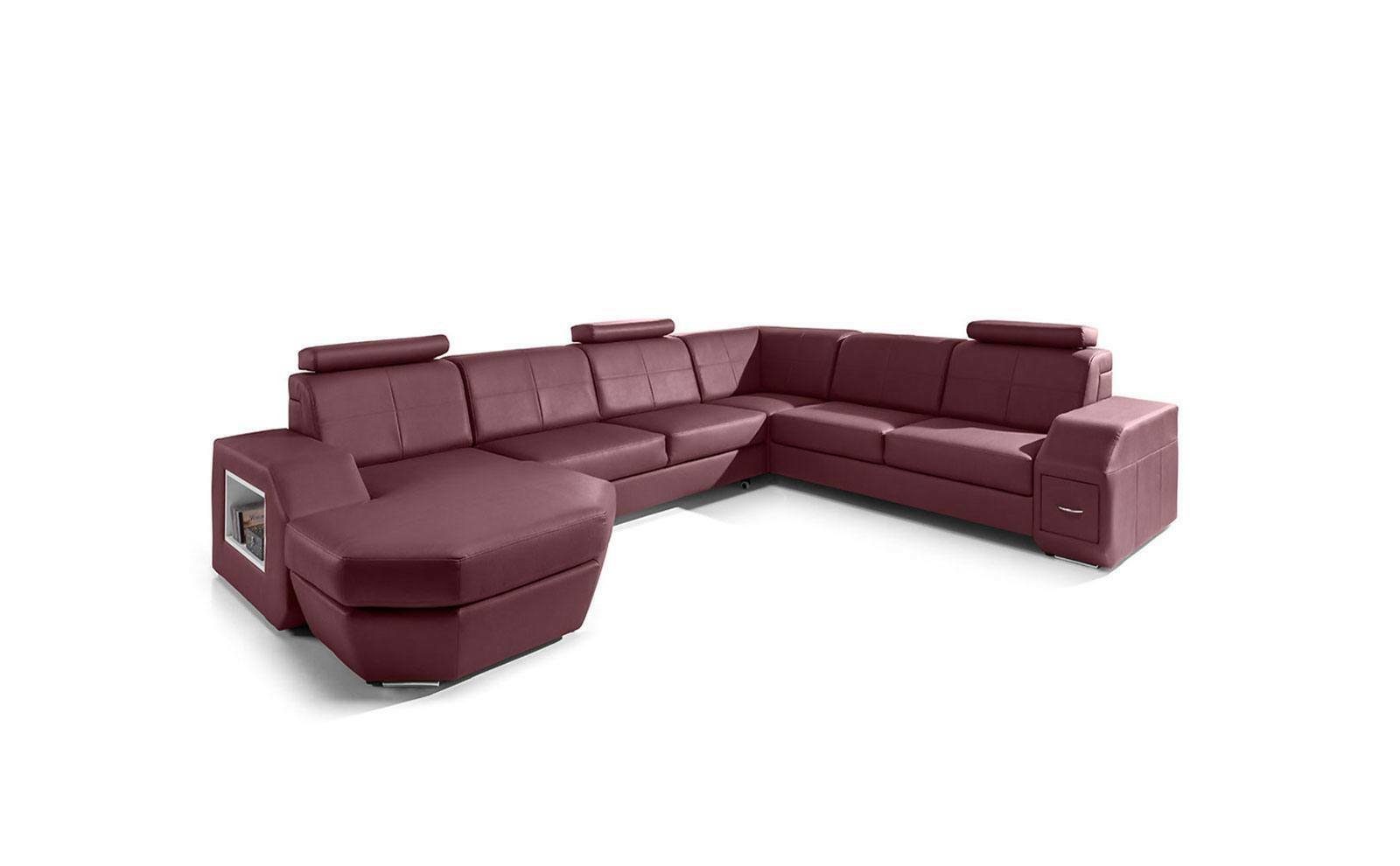 JVmoebel Ecksofa, Edle Design Sofas Couch Polster Eck Wohnlandschaft Couchen Garnitur