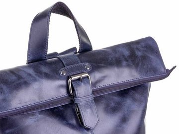 BAXX´s Freizeitrucksack BAXX´S Leder Damen Cityrucksack Backpack S40 (1-tlg), Echtleder