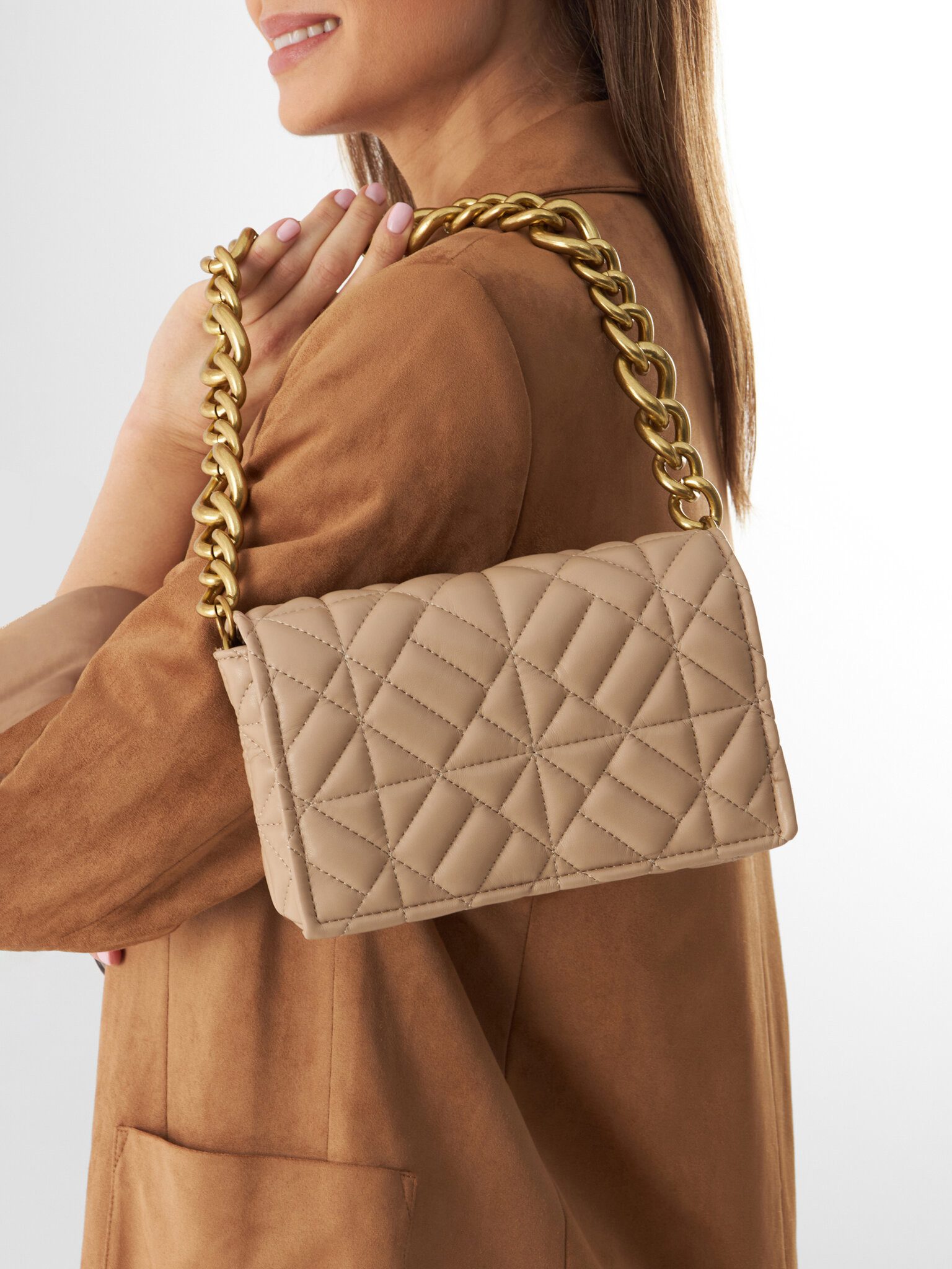 Jenny Fairy Handtasche Handtasche MJR-E-044-05 Beige günstig online kaufen