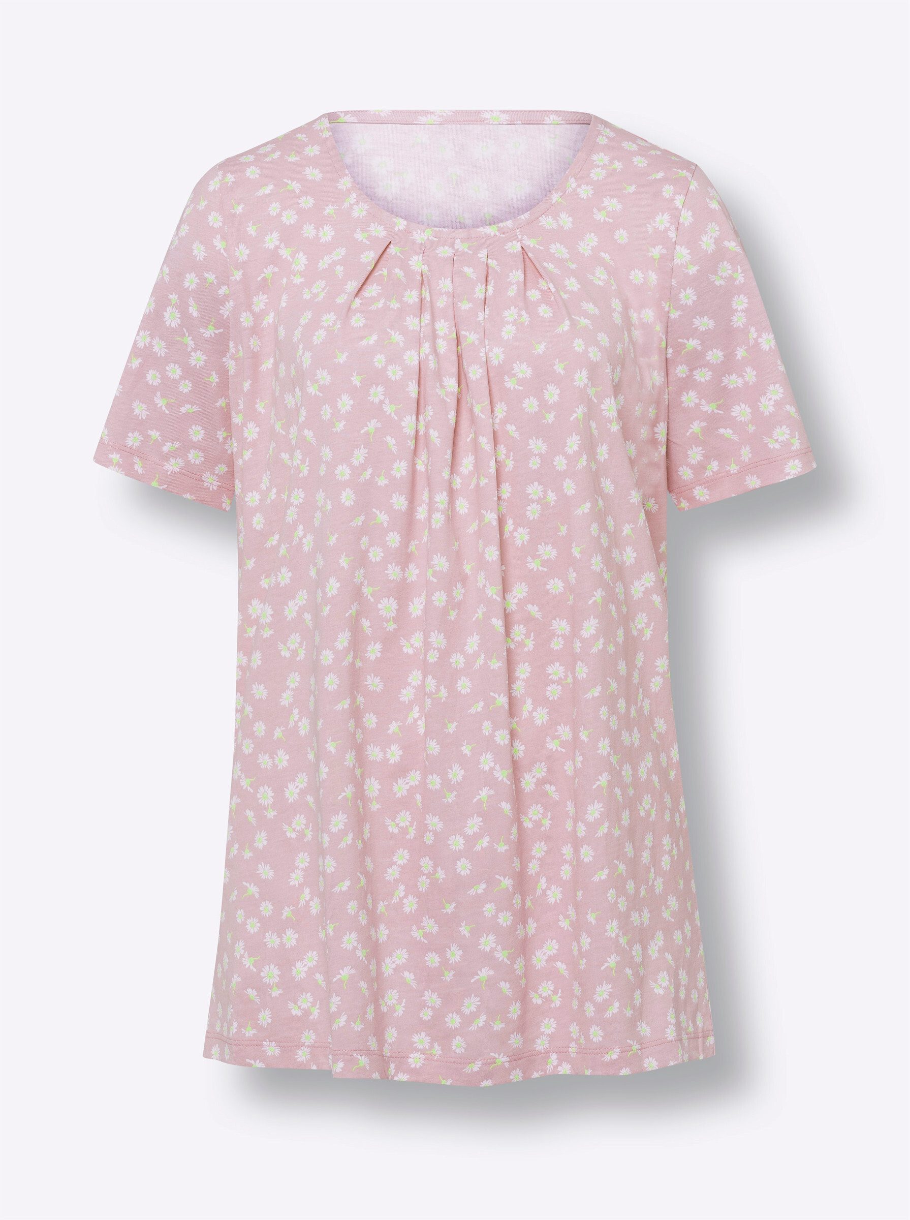 T-Shirt Longshirt Kurzarm