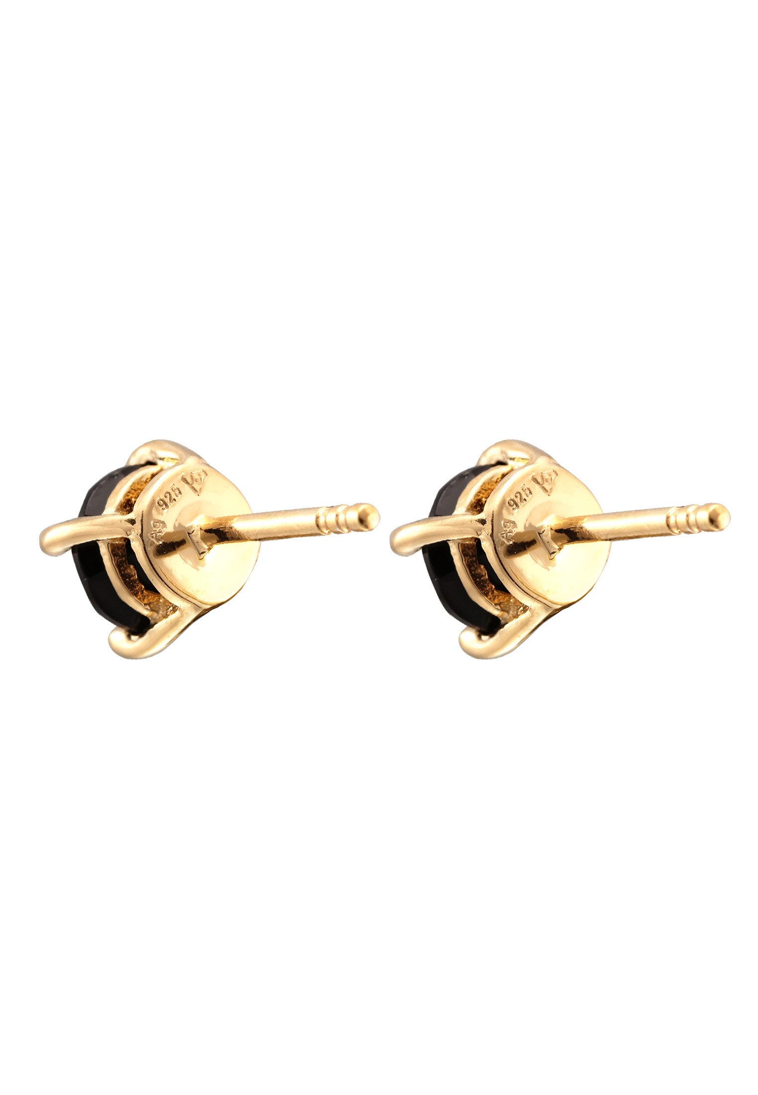 Kuzzoi Paar Ohrstecker Basic Stecker Geo Kristalle 925 Silber