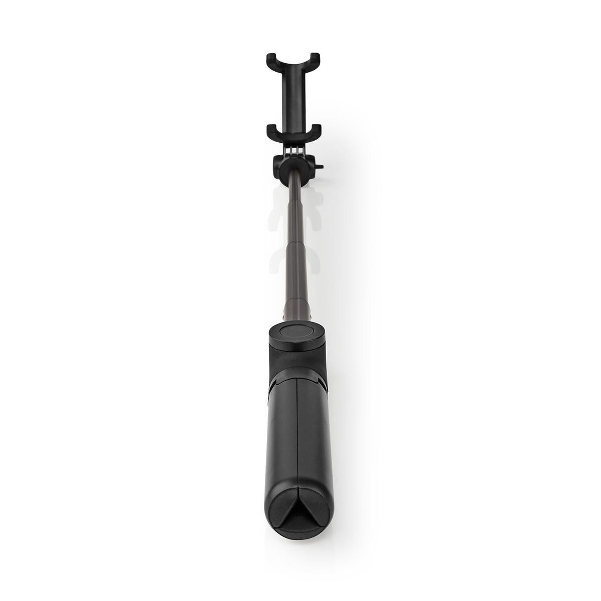 Nedis Handy-Halterung SEST250BK, (bis 3.54 Zoll, 1-tlg., Bluetooth, flexibel nutzbar, abnehmbare Fernbedienung)