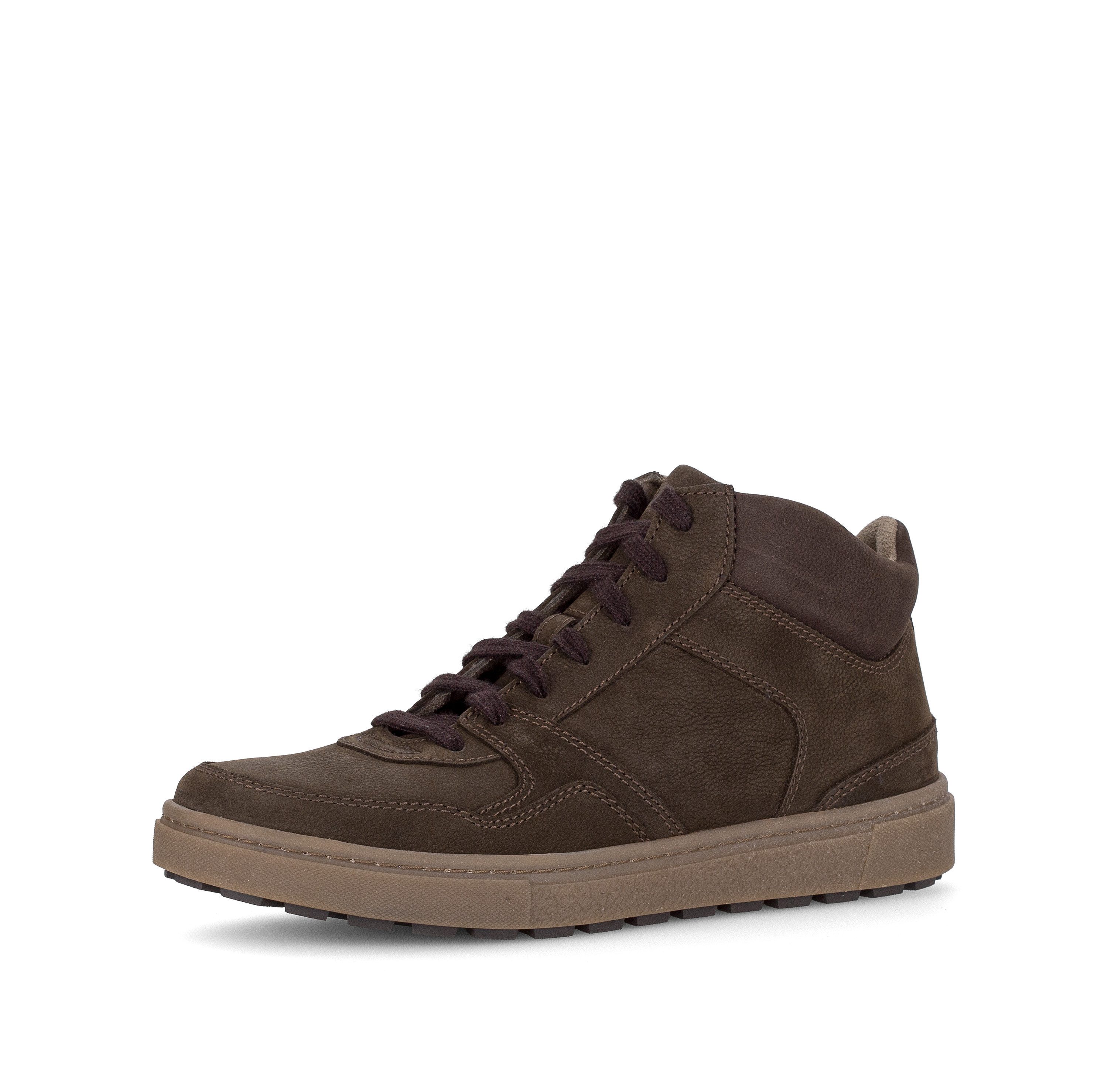 Gabor Schnürboots High Top-Sneaker, Bequemschuh in Weite G (weit)