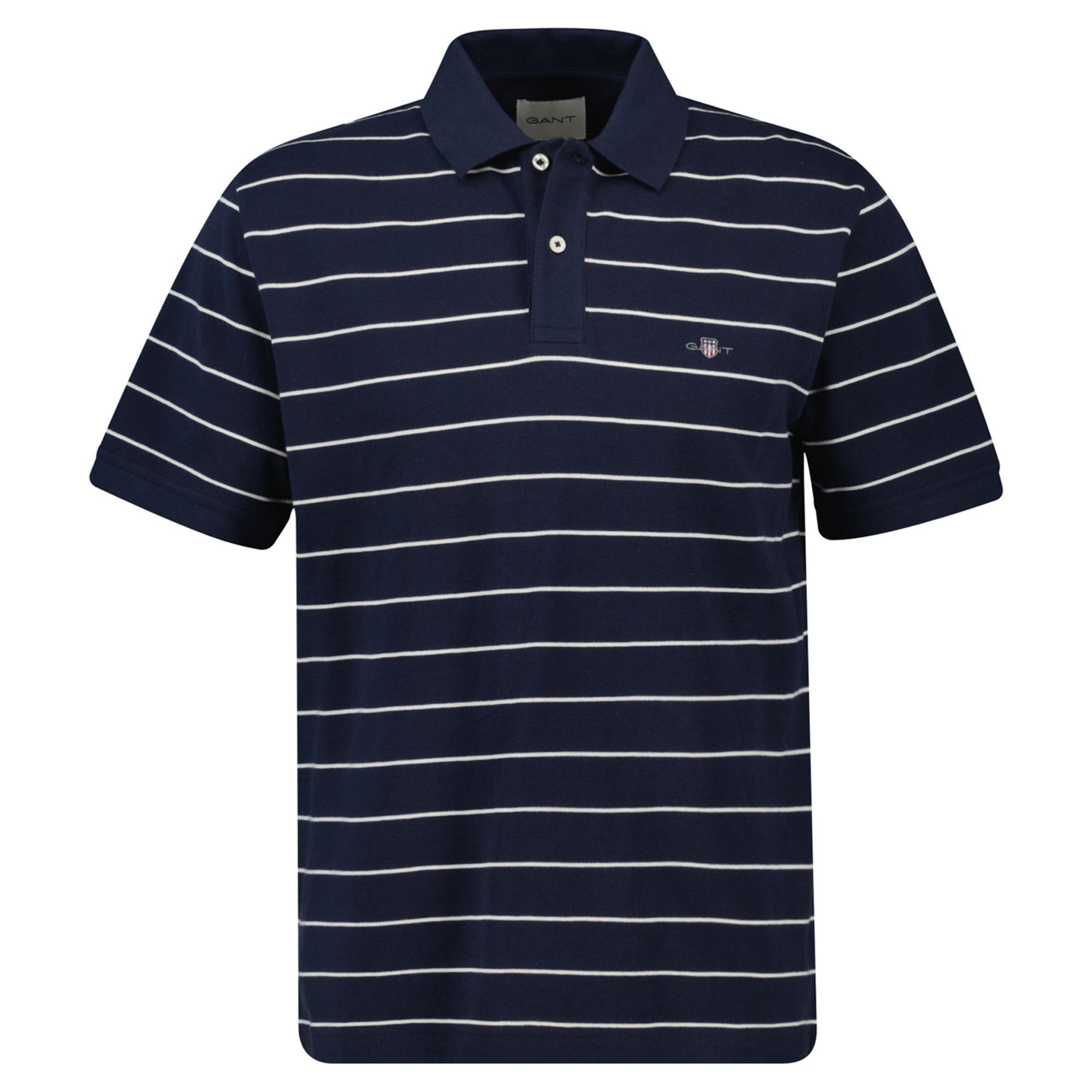 Gant Poloshirt Herren Poloshirt Baumwolle STRIPED POLO