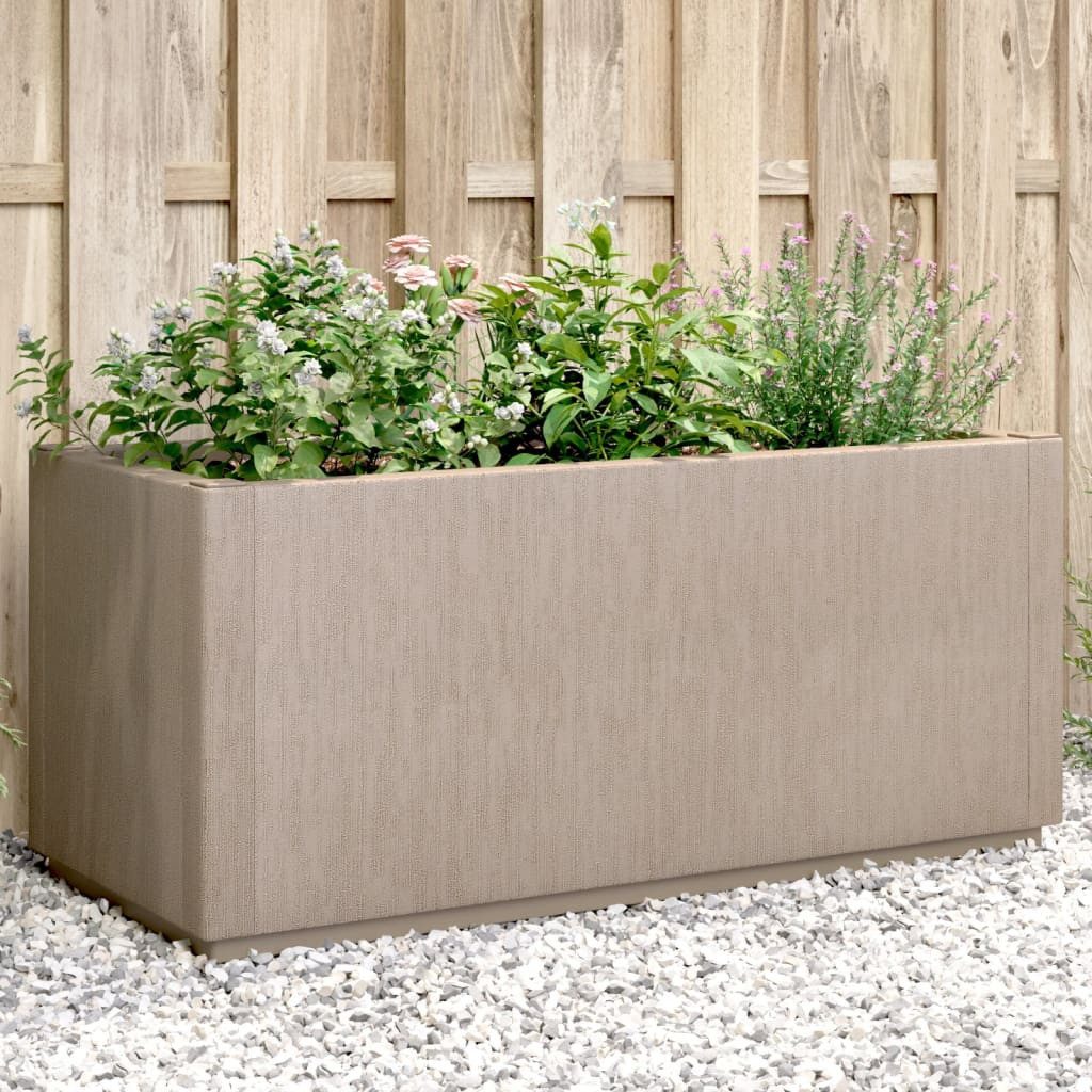 vidaXL Pflanzkübel, Pflanzkasten Hellbraun 80x36x35 cm günstig online kaufen