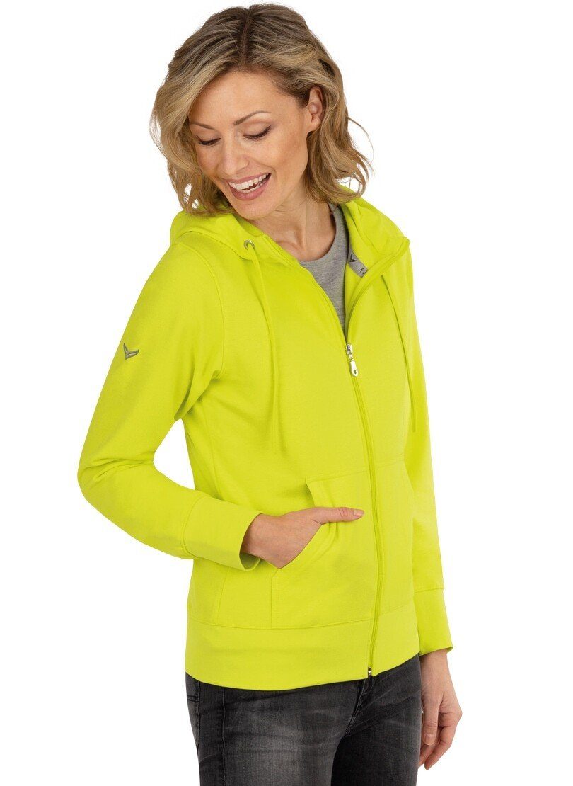 Trigema Sweatjacke TRIGEMA Kapuzenjacke (1-tlg)