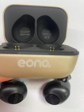 Eono Passform und unglaublichem In-Ear-Kopfhörer (Bis zu 24 Stunden Spielzeit mit der Metallic-Ladestation und USB-C-Schnellladung für langanhaltenden Hörgenuss., Komfort und IPX7-Schutz für unterbrechungsfreien Genuss beim Fernsehen)