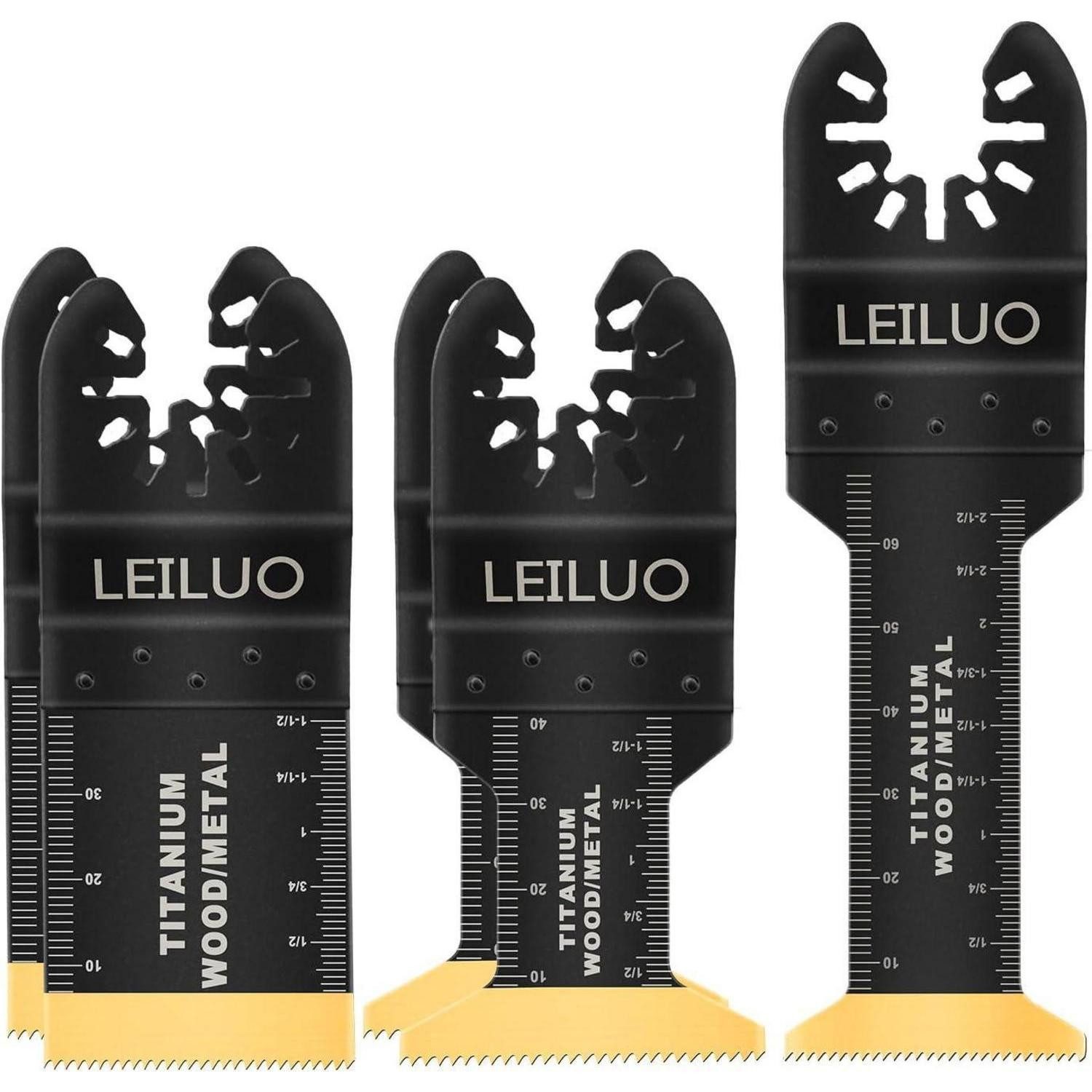 LuxusKollektion Sägeblatt Oszillierende Sägeblätter Titan 5tlg