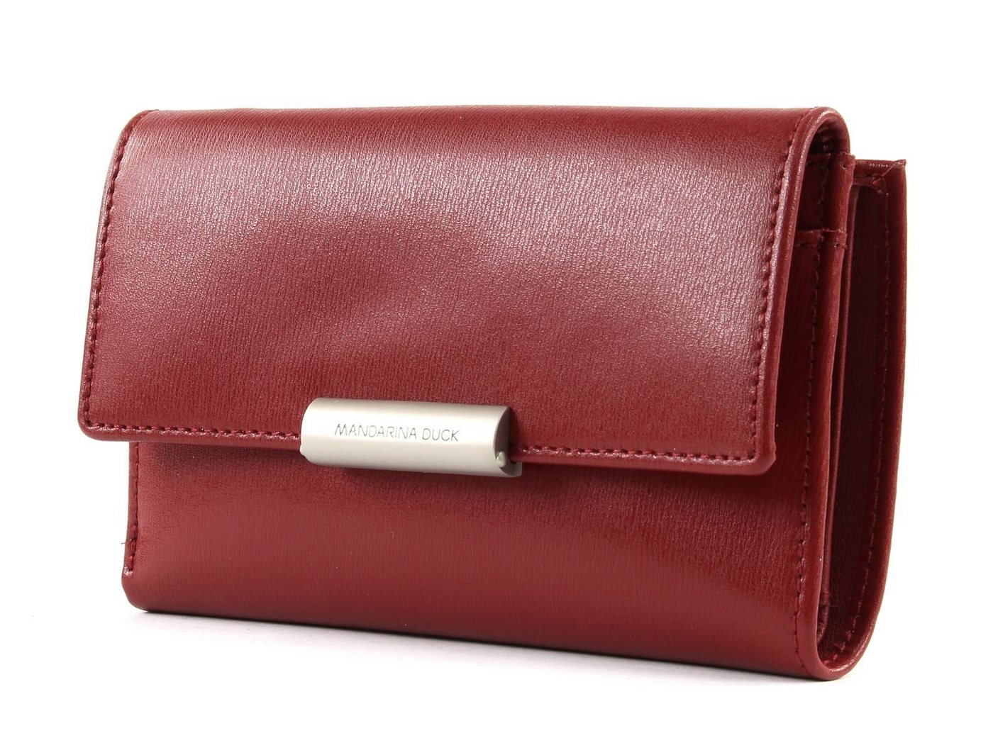 Mandarina Duck Geldbörse Wallet with Flap, aus echtem Leder