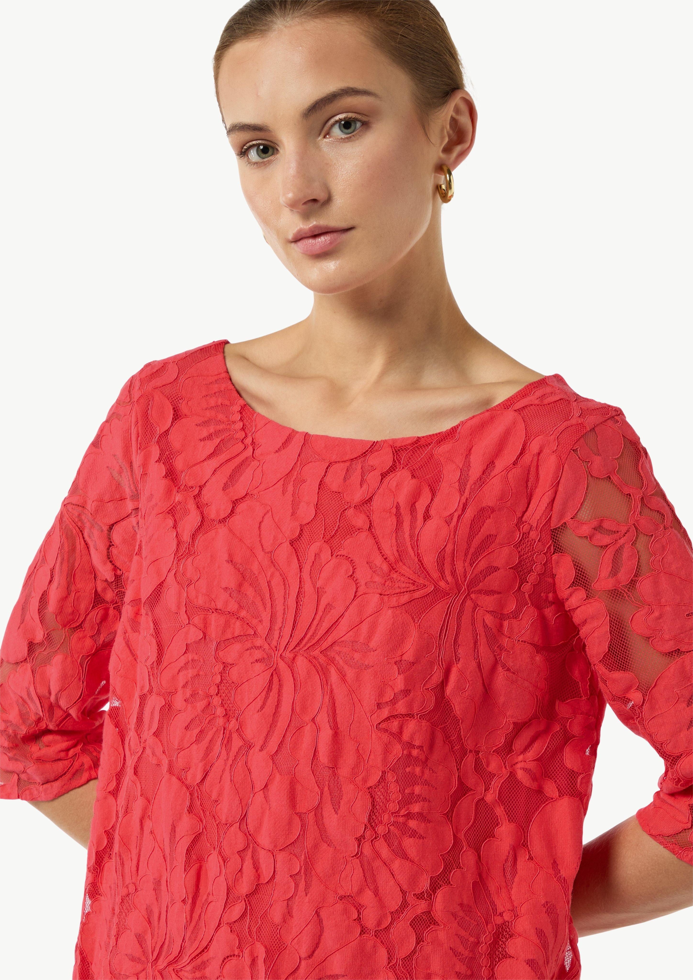 Comma Minikleid Kurzes Kleid mit Spitze günstig online kaufen