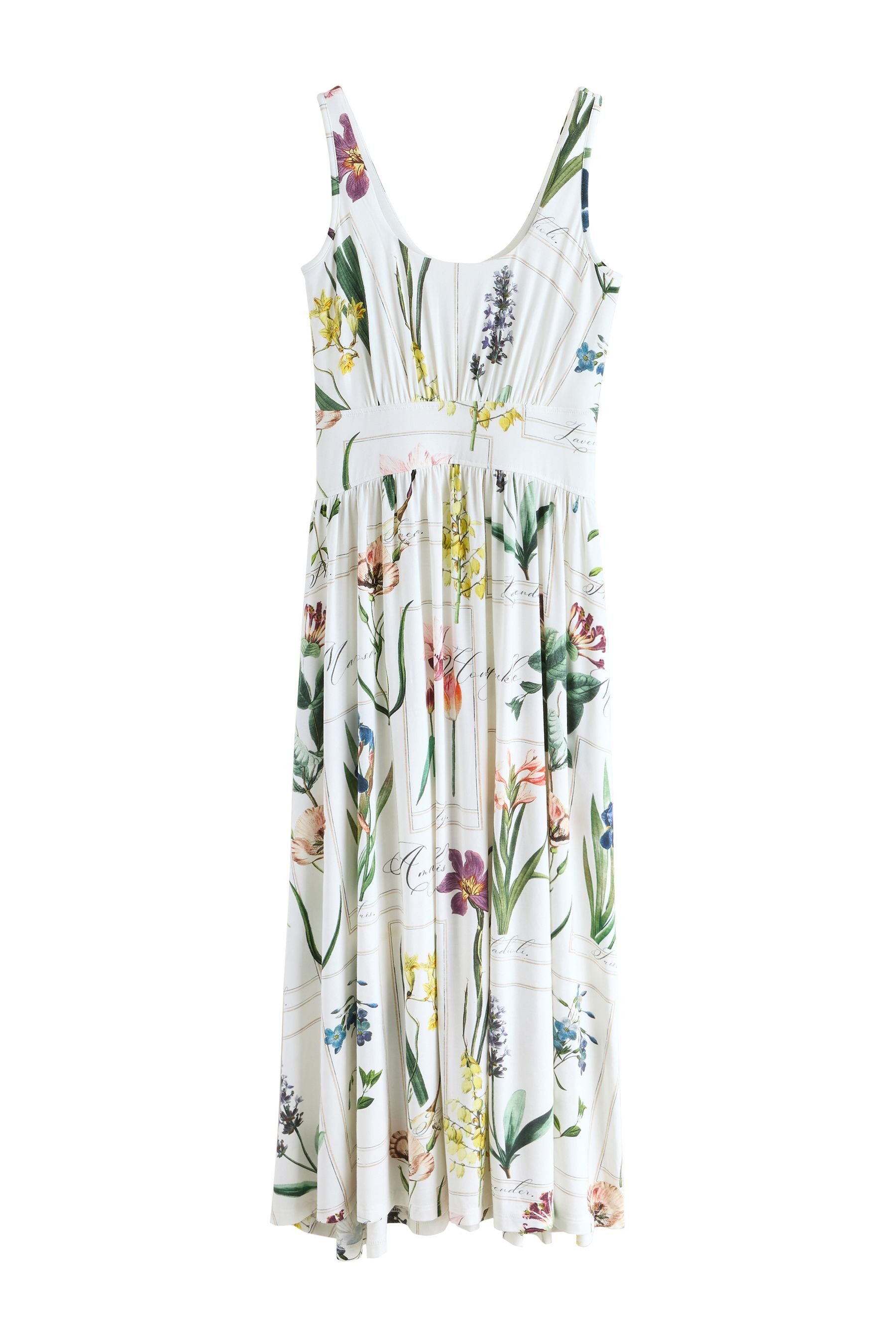White/Floral Print