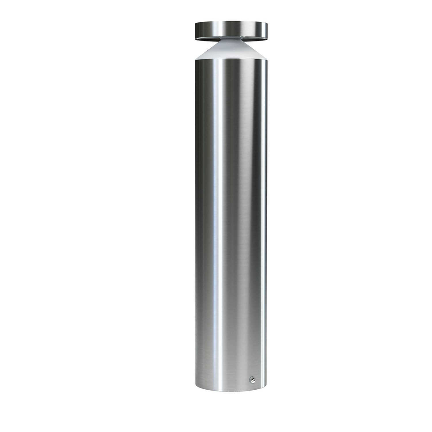 Licht-Erlebnisse Pollerleuchte JURENAS, LED fest integriert, Warmweiß, LED 50 cm rund 3000 K 360 lm Modern