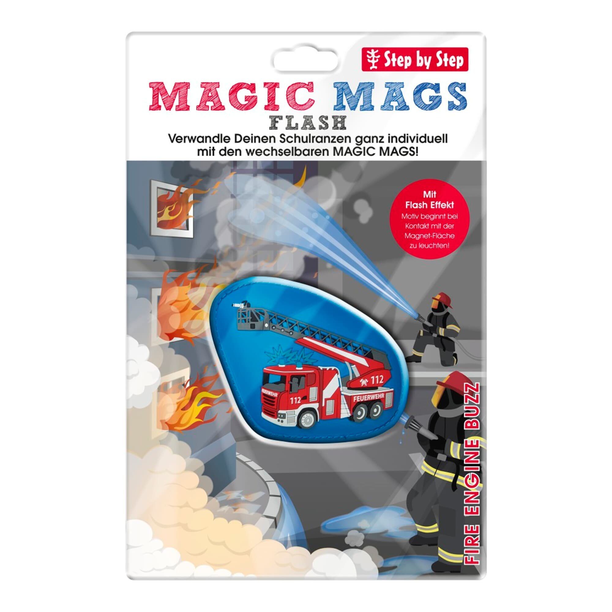 Step by Step Schulranzen MAGIC MAGS Fire Engine Buzz