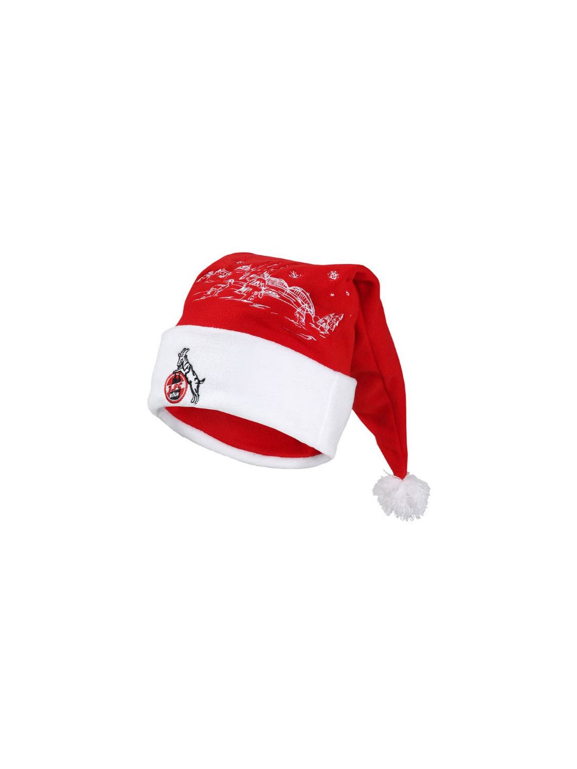 VertriebsArena GmbH Christbaumschmuck 1. FC Köln Nikolausmütze