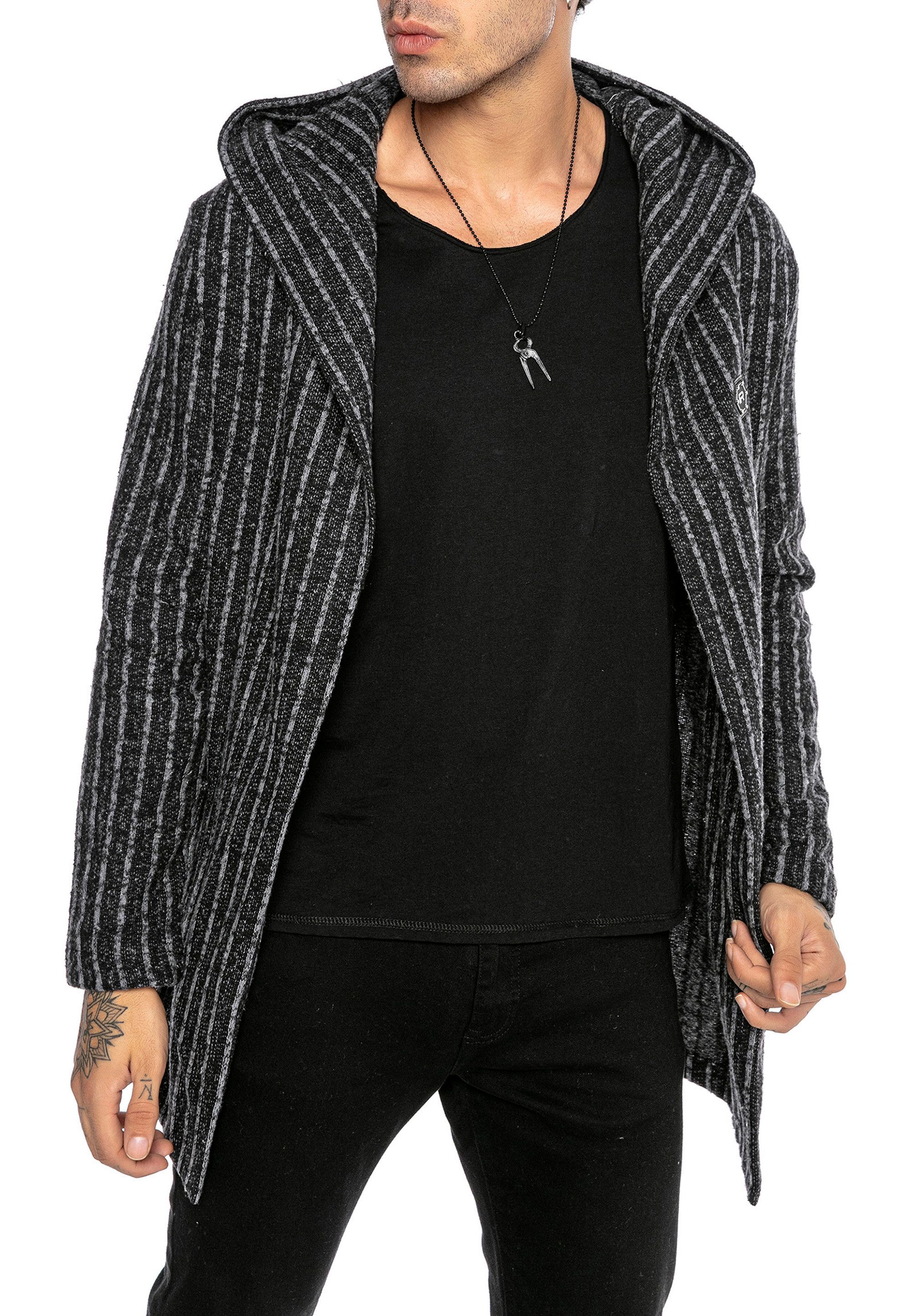 RedBridge Cardigan mit Kapuze und Taschen - Modischer Cardigan günstig online kaufen