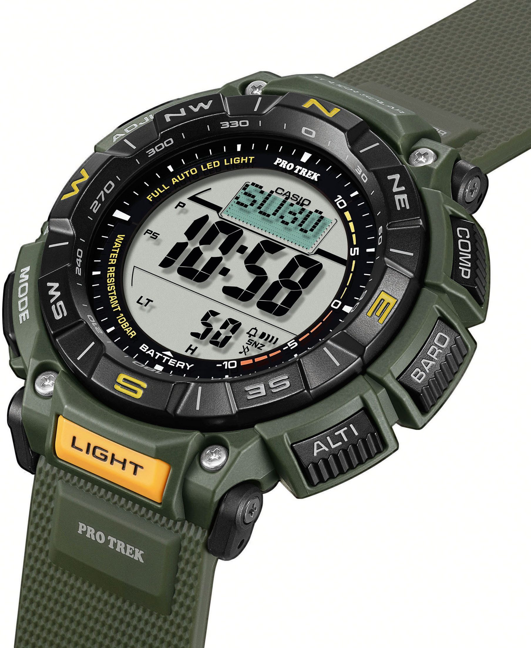 CASIO PRO TREK Chronograph PRG-340-3ER, Quarzuhr, günstig online kaufen