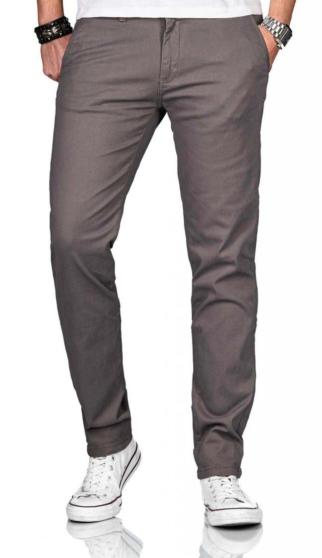 Maurelio Modriano Straight-Jeans Maurelio Modriano Herren Designer Chino Ho günstig online kaufen