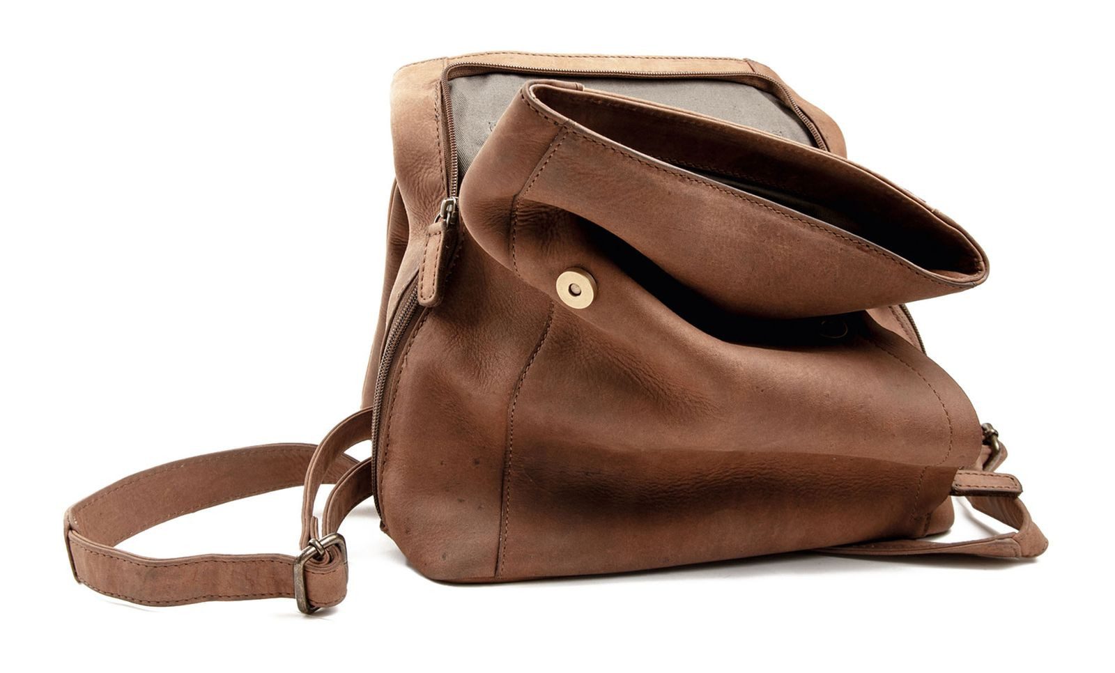 Harold's Rucksack Antic, aus echtem Rindsleder