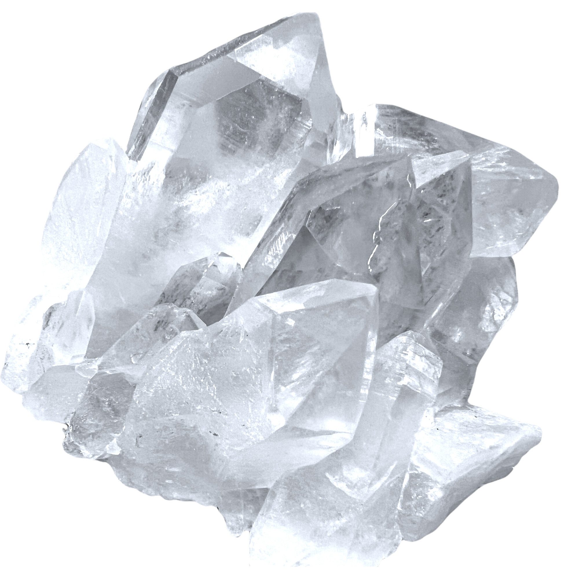 Edelstein Bergkristall Quarz Stufe I wählbar 50gr. bis 500gr.