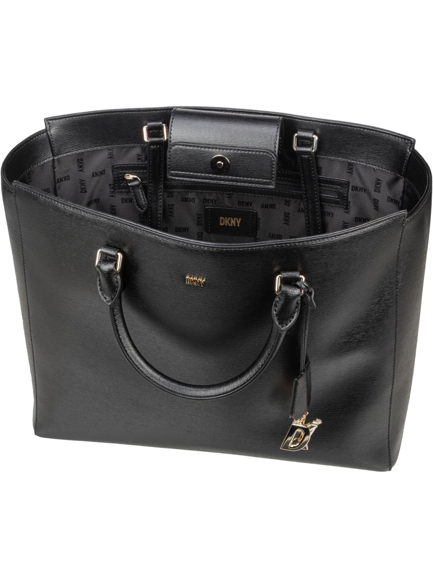 DKNY Shopper Paige Sutton Tote Book Leather