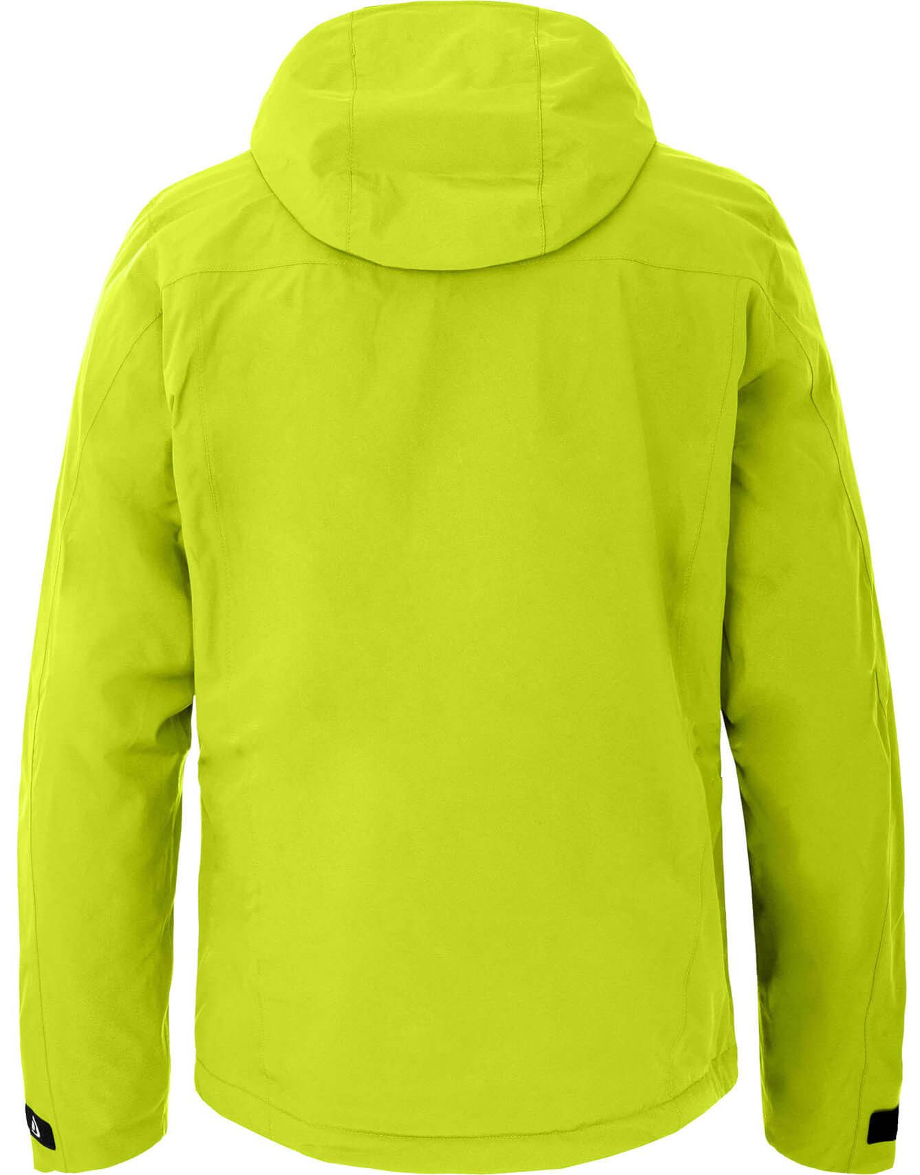 Bergson Regenjacke TALLMOS Herren Regenjacke, Wasserdicht 20.000 mm, Normalgrößen, leuchtend grün