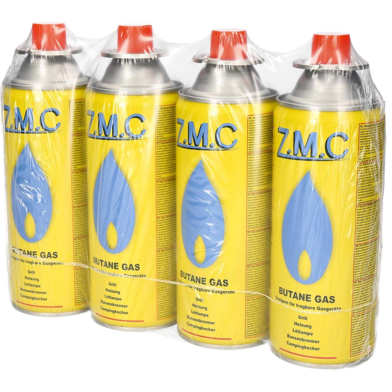 CFH Butangaskartusche BG 98 - 227g Butangas Mit Bajonettanschluss