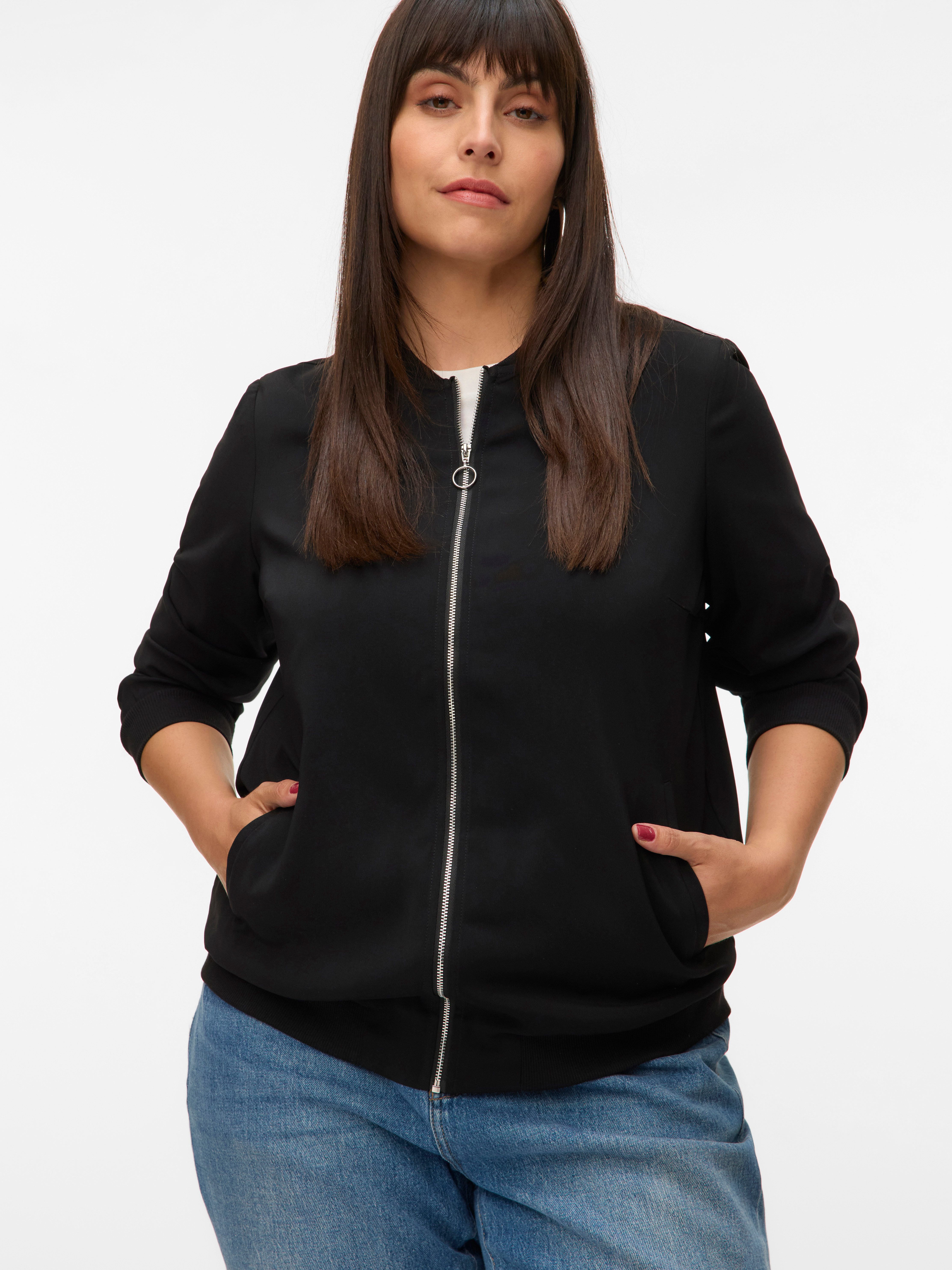 Vero Moda Curve Bomberjacke VMCCOCO L/S BOMBER GA NOOS CUR günstig online kaufen